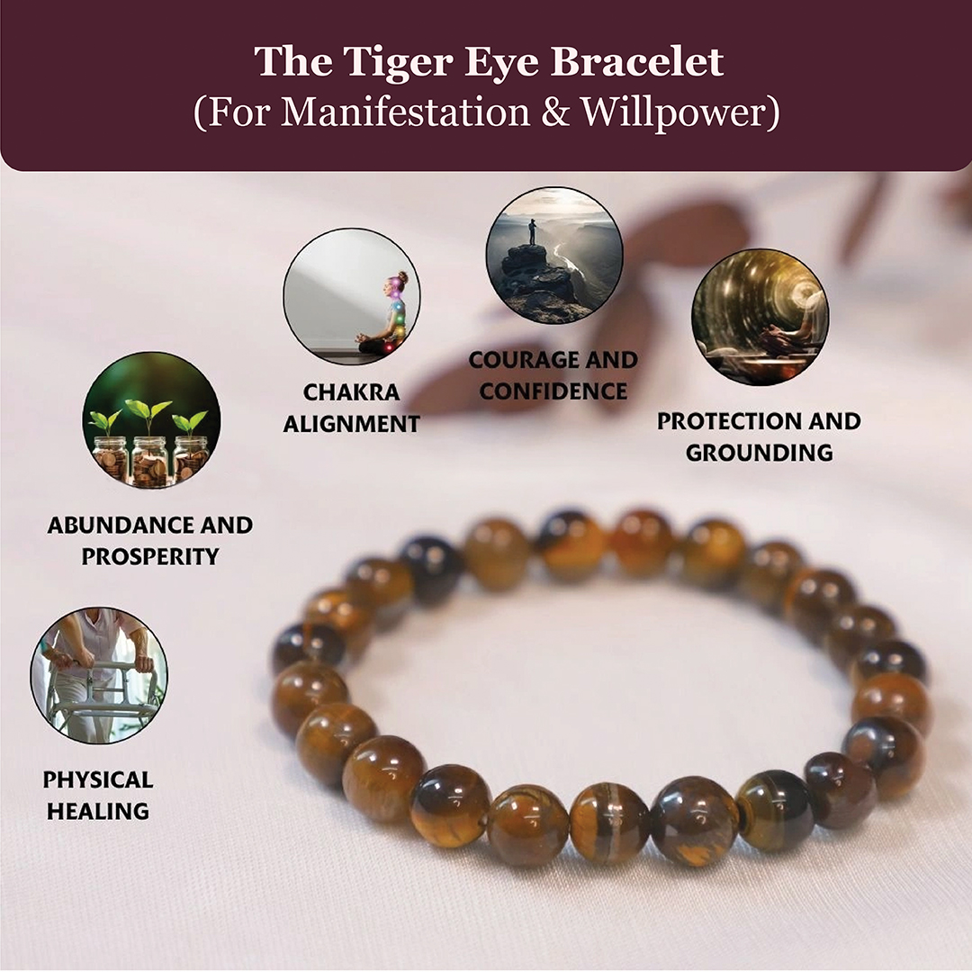 THE TIGER EYE BRACELET rratnaidhii