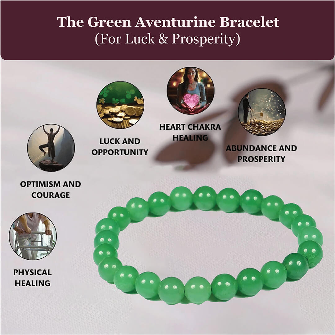 THE GREEN AVENTURINE BRACELET rratnaidhii