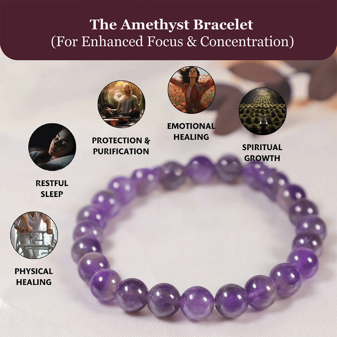 THE AMETHYST BRACELET rratnaidhii
