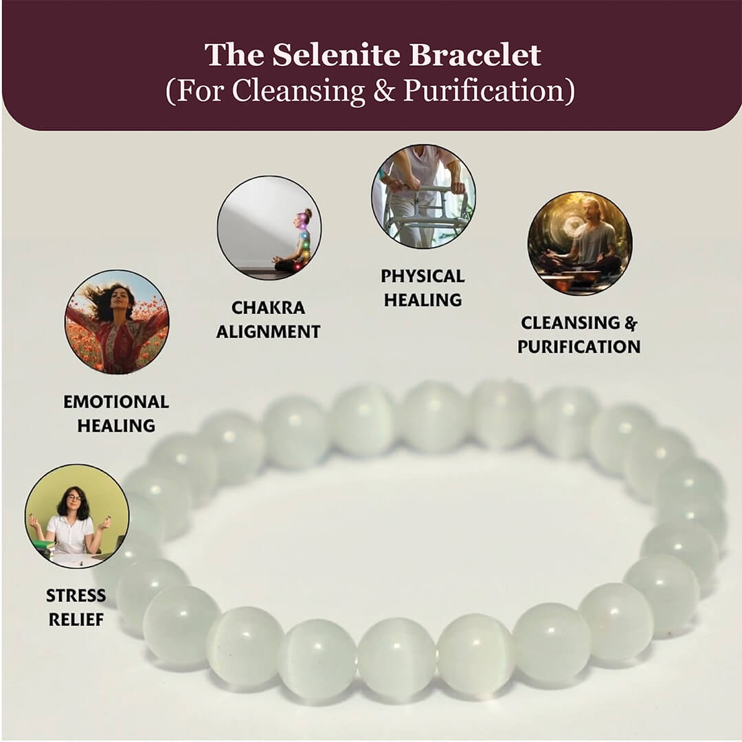 THE SELENITE BRACELET rratnaidhii