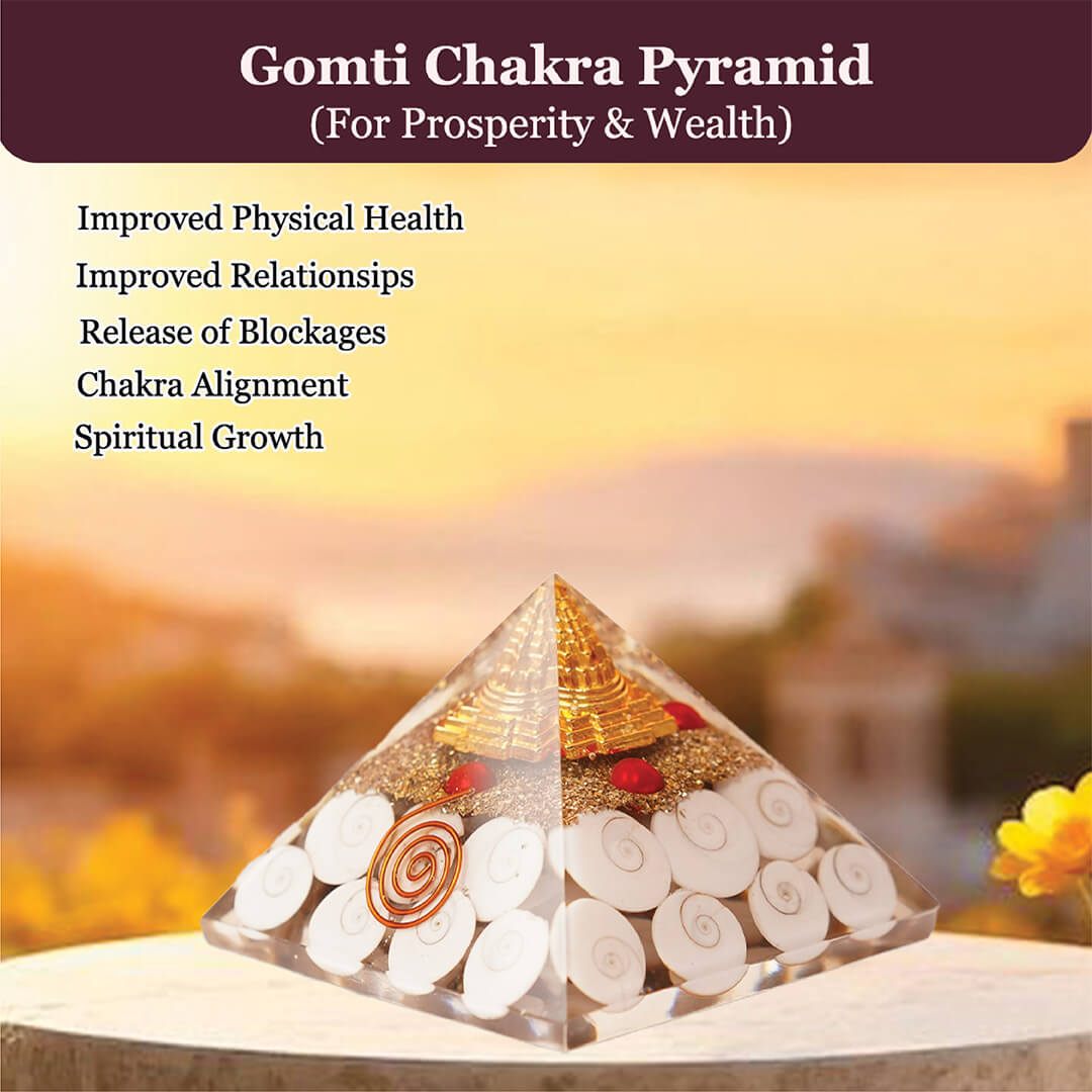 THE GOMTI CHAKRA PYRAMID rratnaidhii