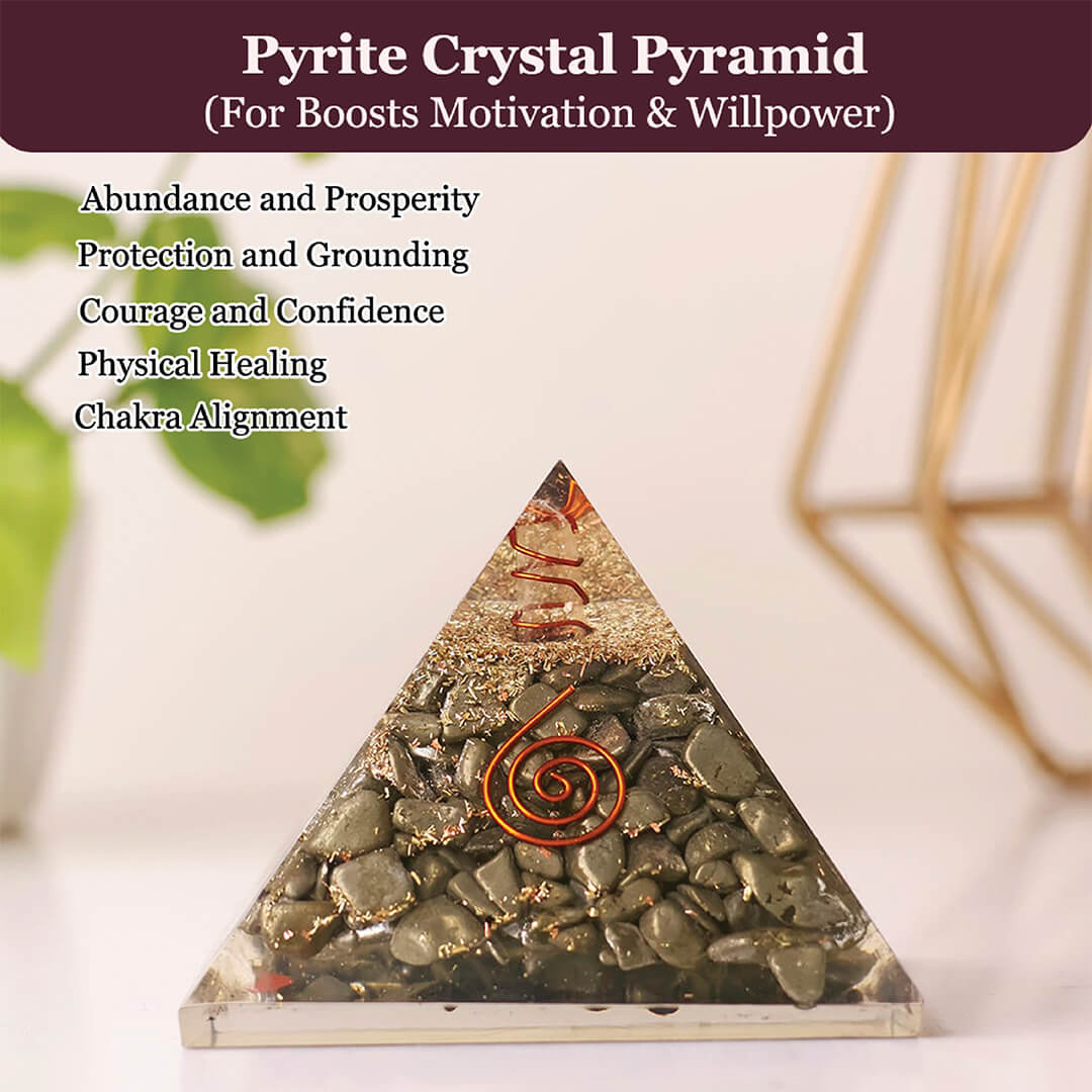 THE PYRITE CRYSTAL PYRAMID rratnaidhii