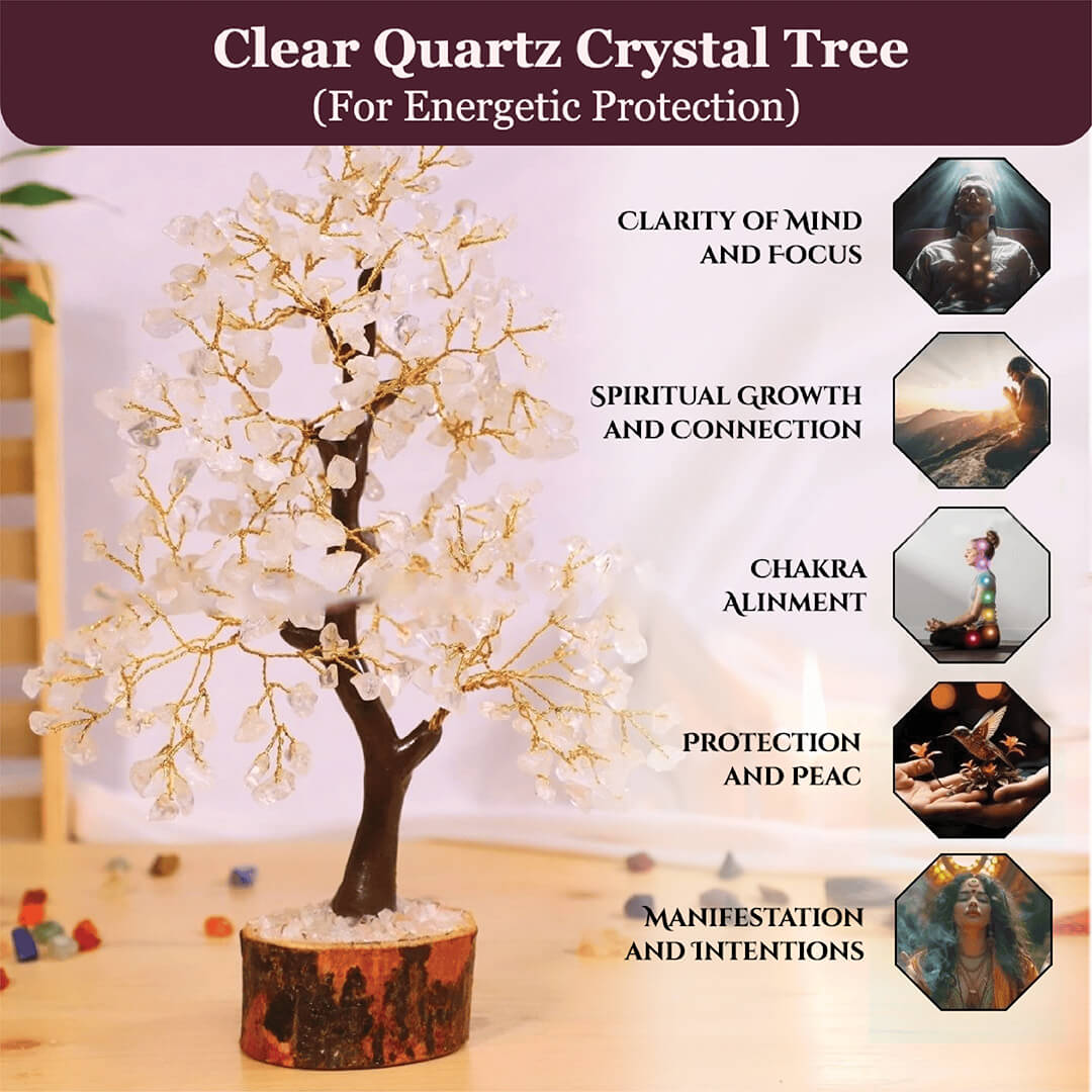 THE CLEAR QUARTZ CRYSTAL TREE rratnaidhii