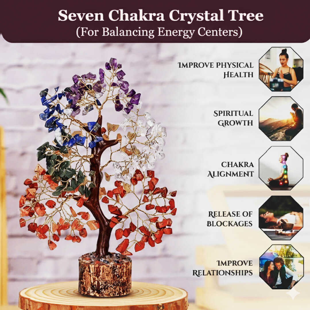 THE SEVEN CHAKRA CRYSTAL TREE rratnaidhii