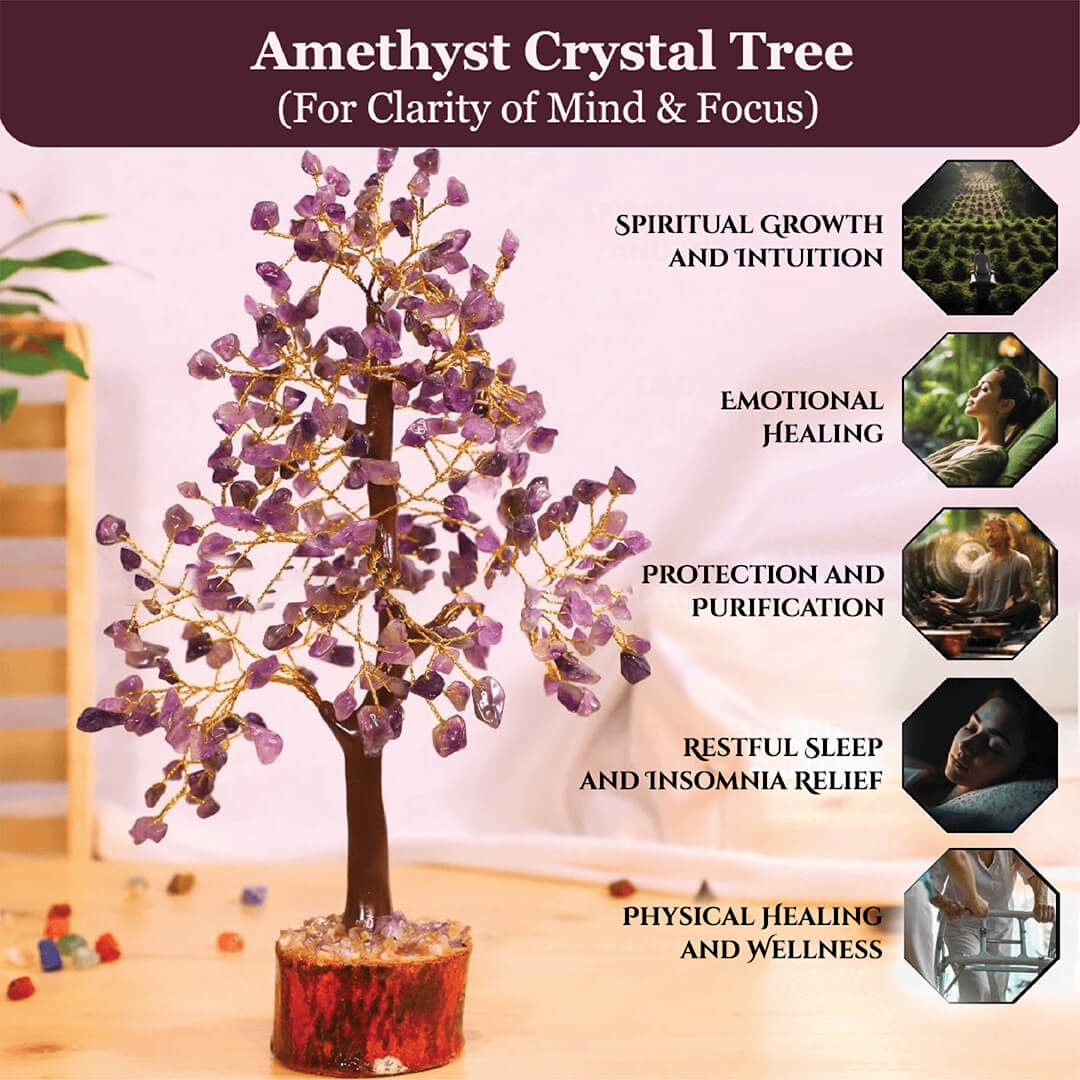 THE AMETHYST CRYSTAL TREE rratnaidhii