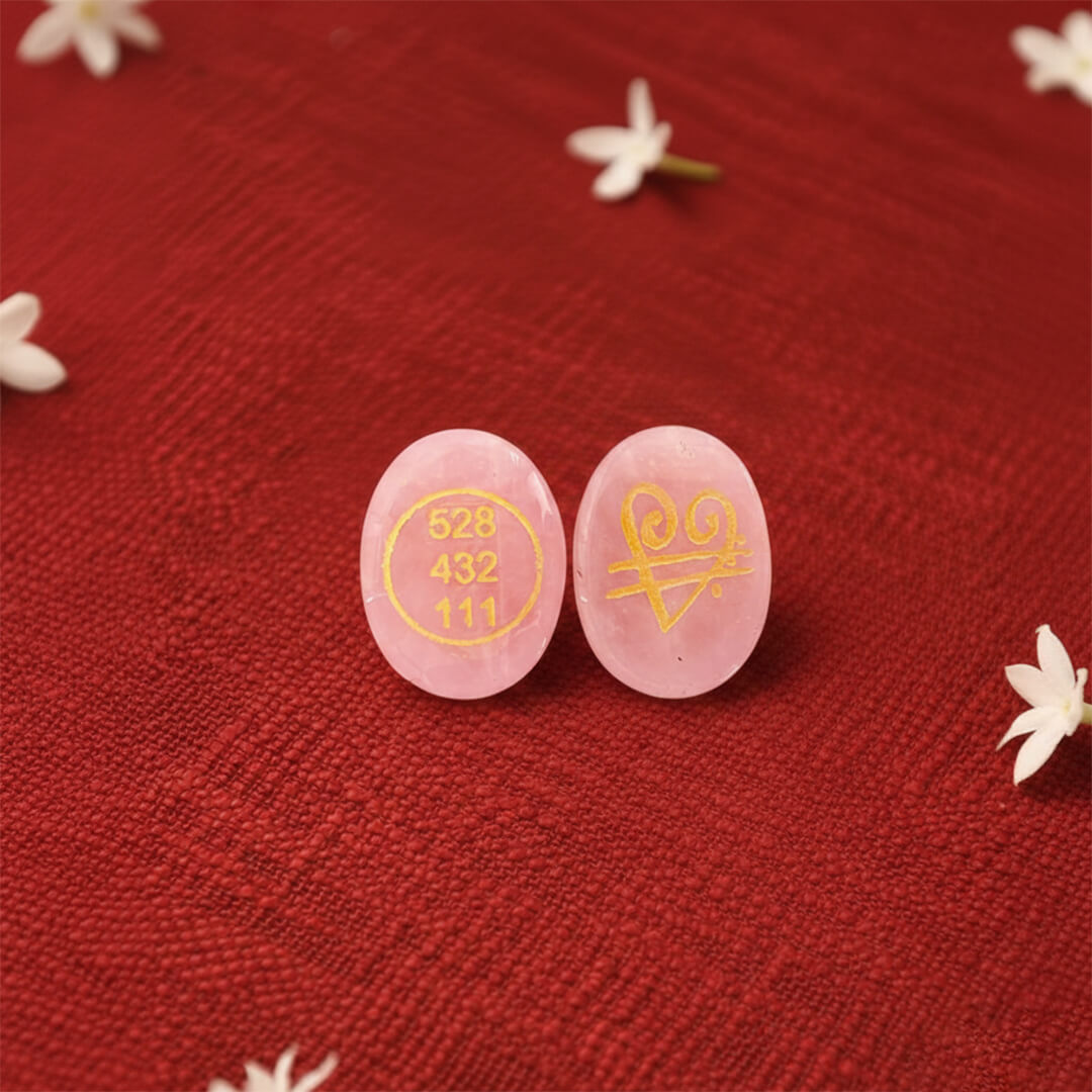 THE ROSE QUARTZ CRYSTAL ZIBU COIN rratnaidhii