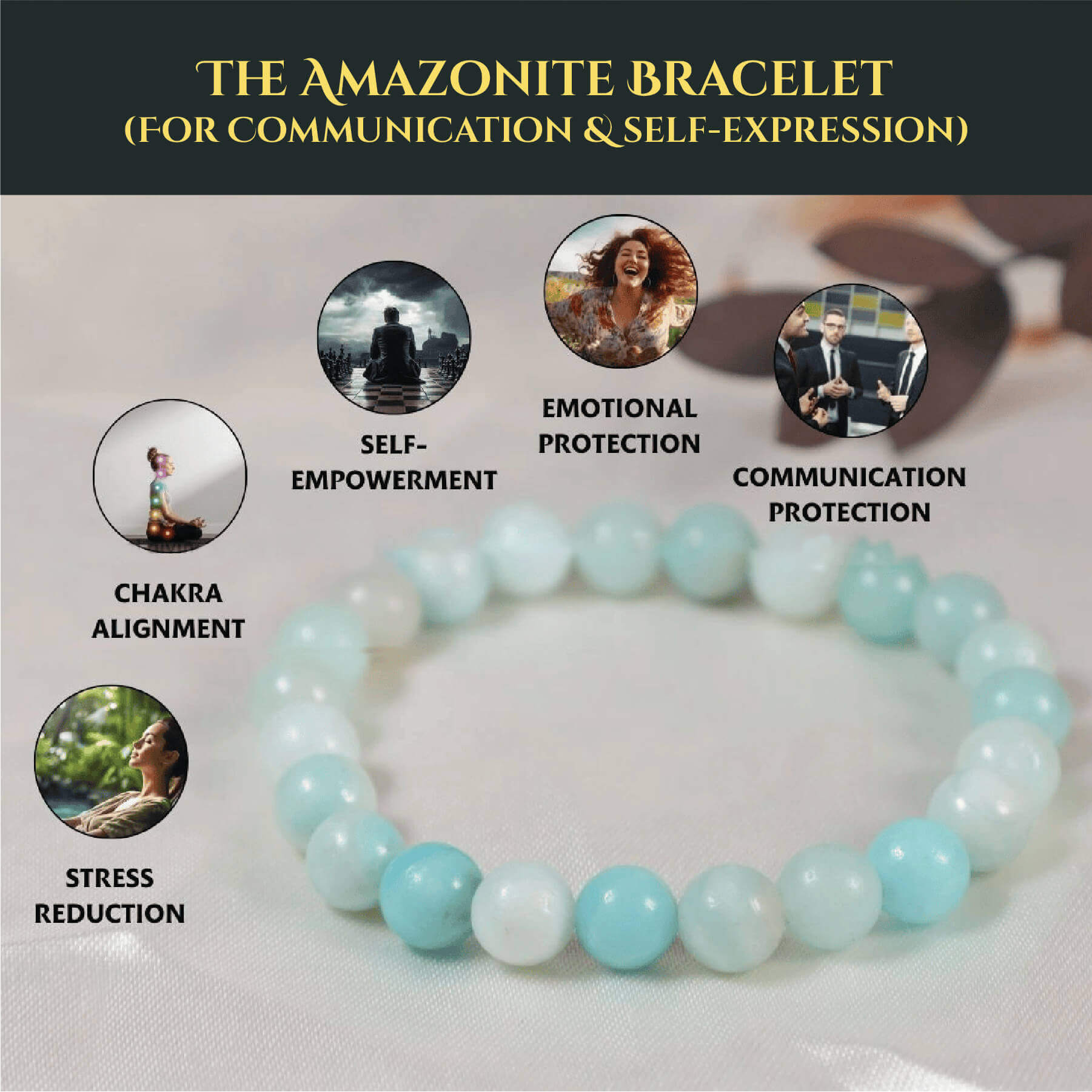 THE AMAZONITE BRACELET rratnaidhii