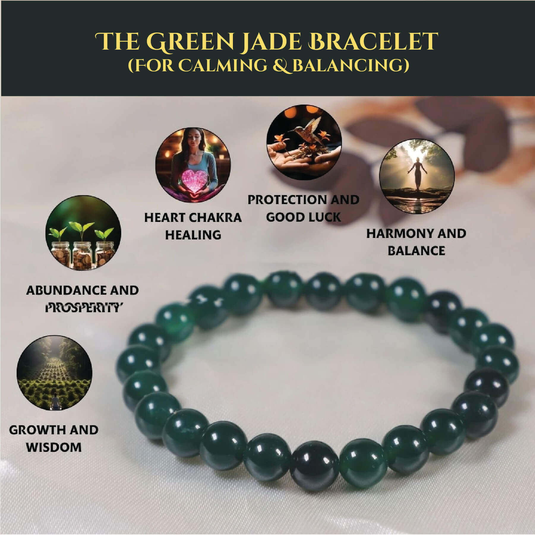 THE GREEN JADE BRACELET rratnaidhii