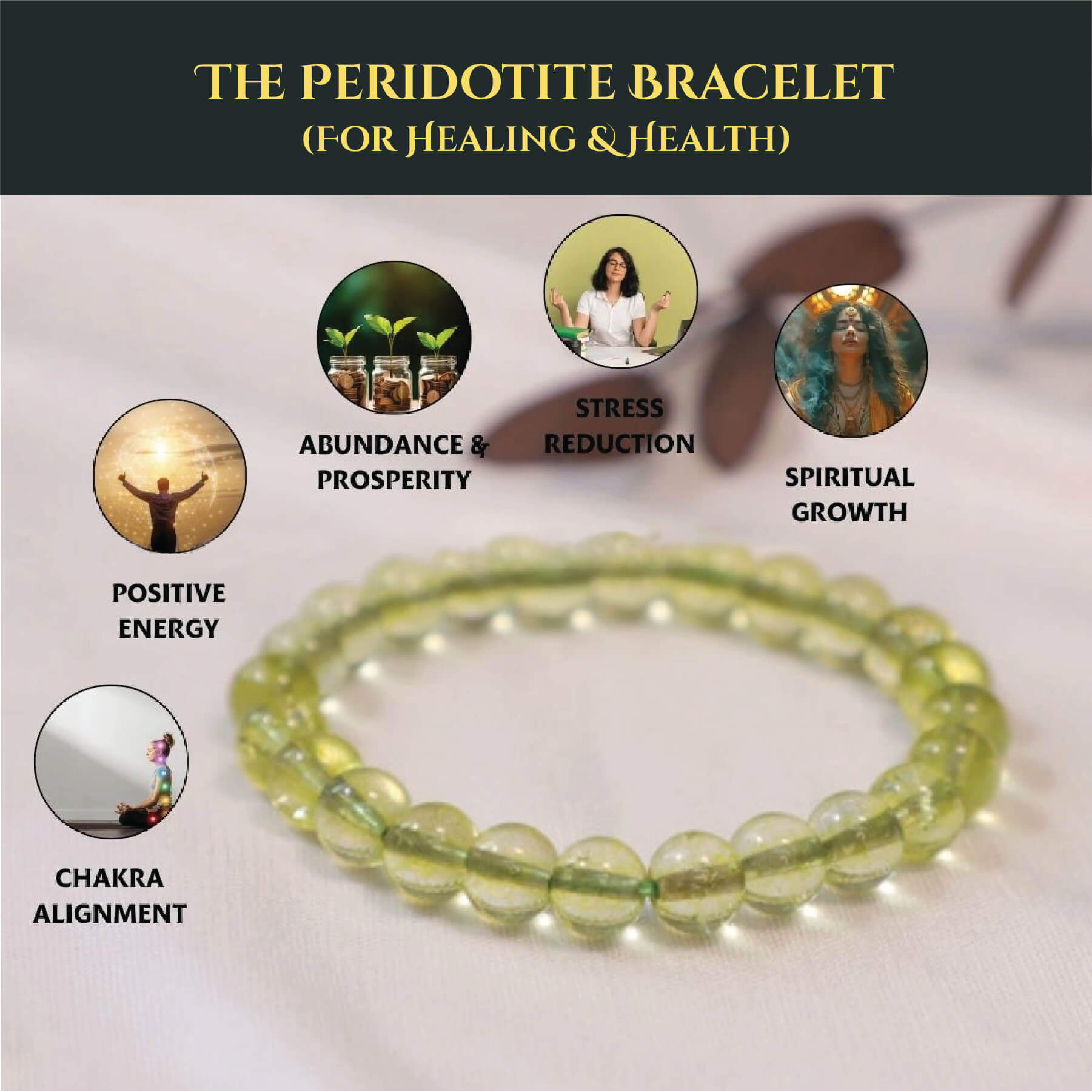 THE PERIDOTITE BRACELET rratnaidhii