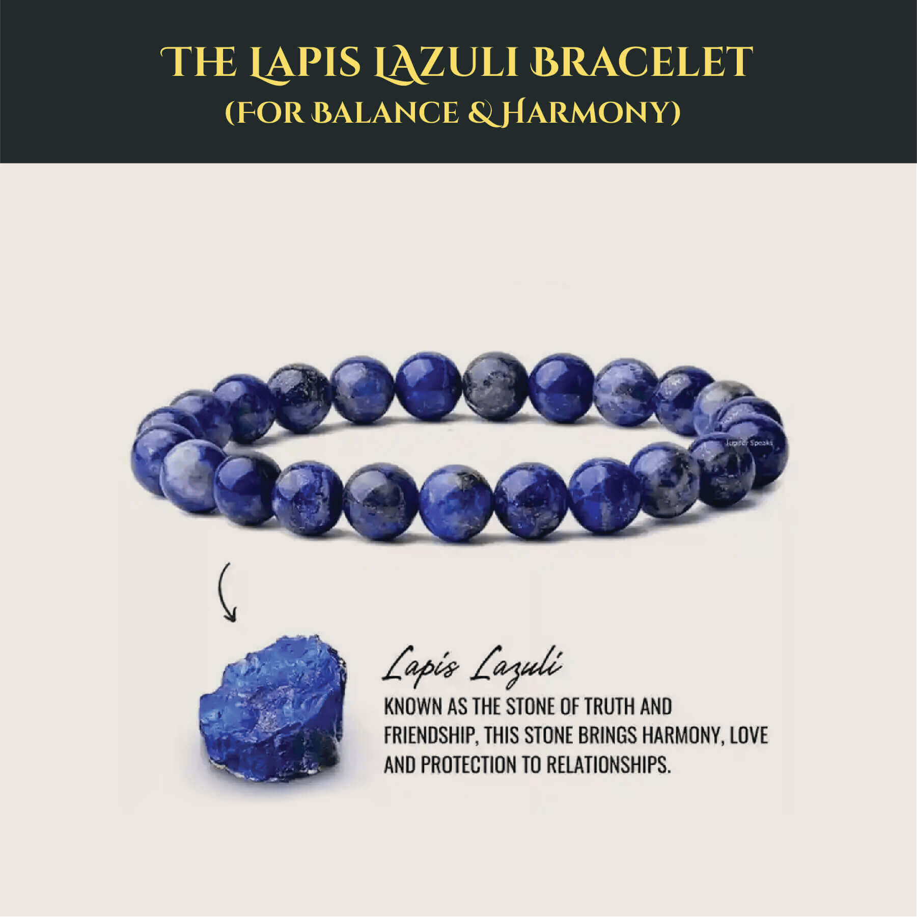 THE LAPIS LAZULI BRACELET rratnaidhii
