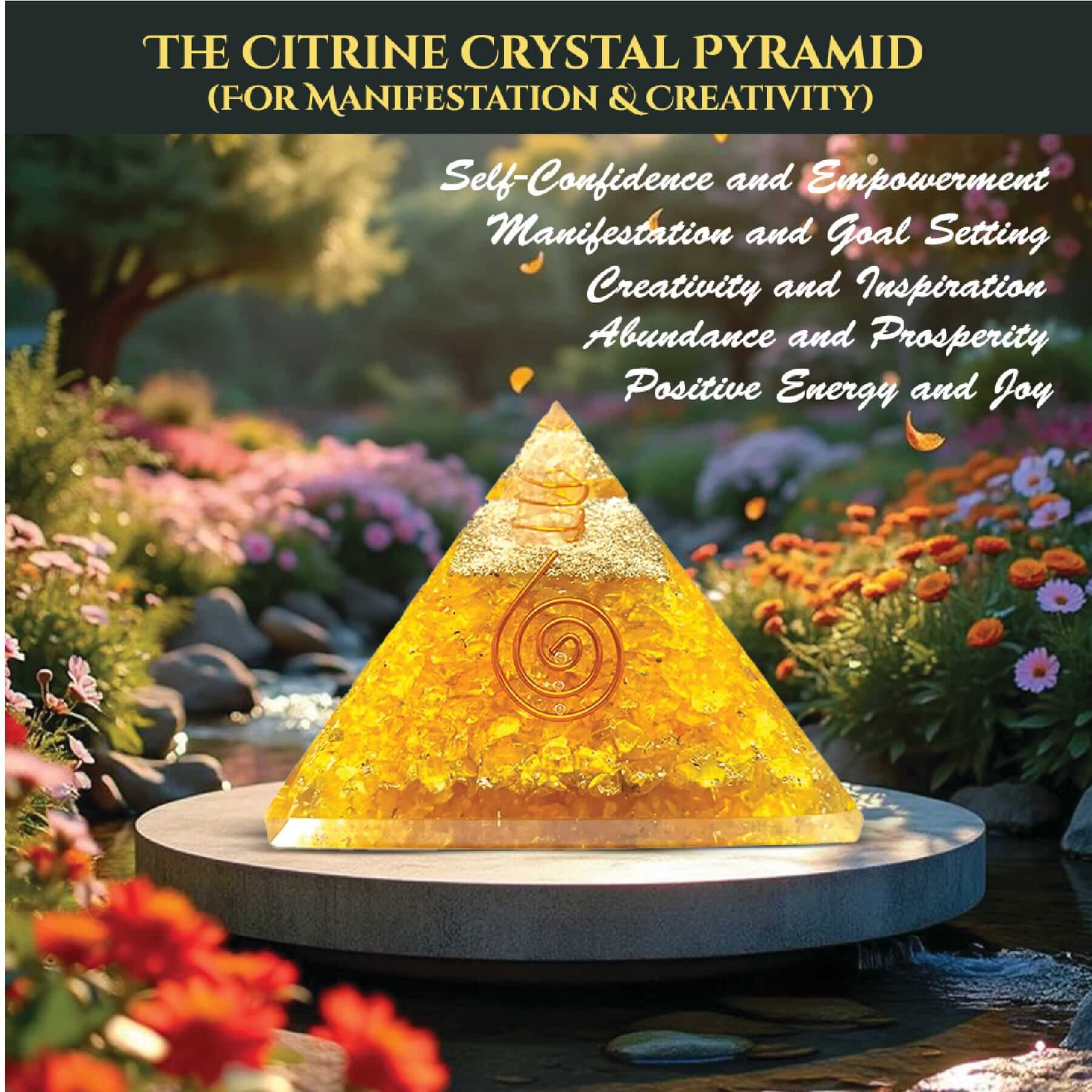 THE CITRINE CRYSTAL PYRAMID rratnaidhii