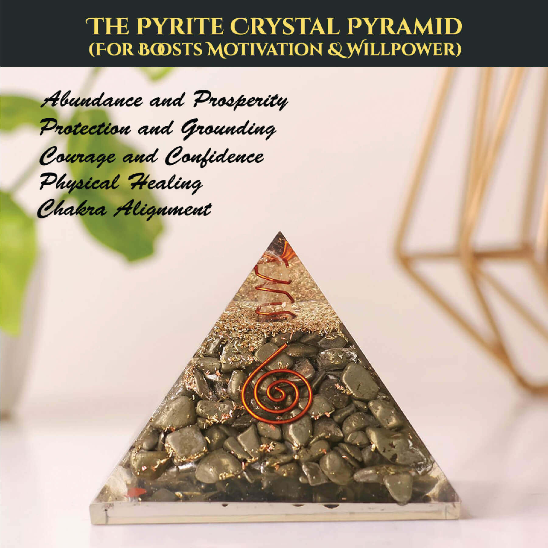 THE PYRITE CRYSTAL PYRAMID rratnaidhii