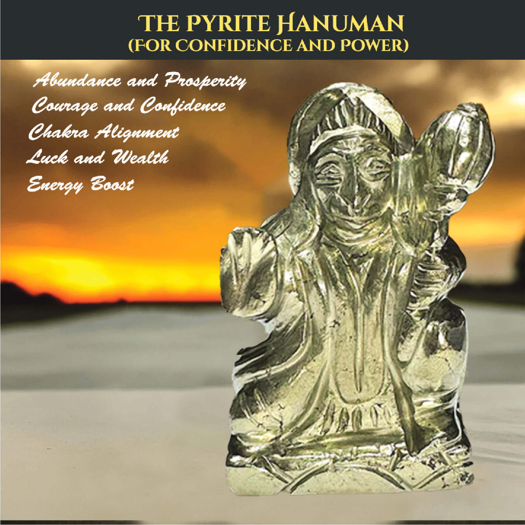 THE PYRITE HANUMAN rratnaidhii