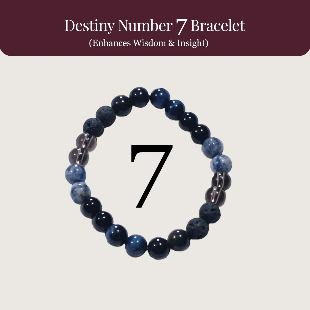 Destiny Number 7 Bracelet rratnaidhii