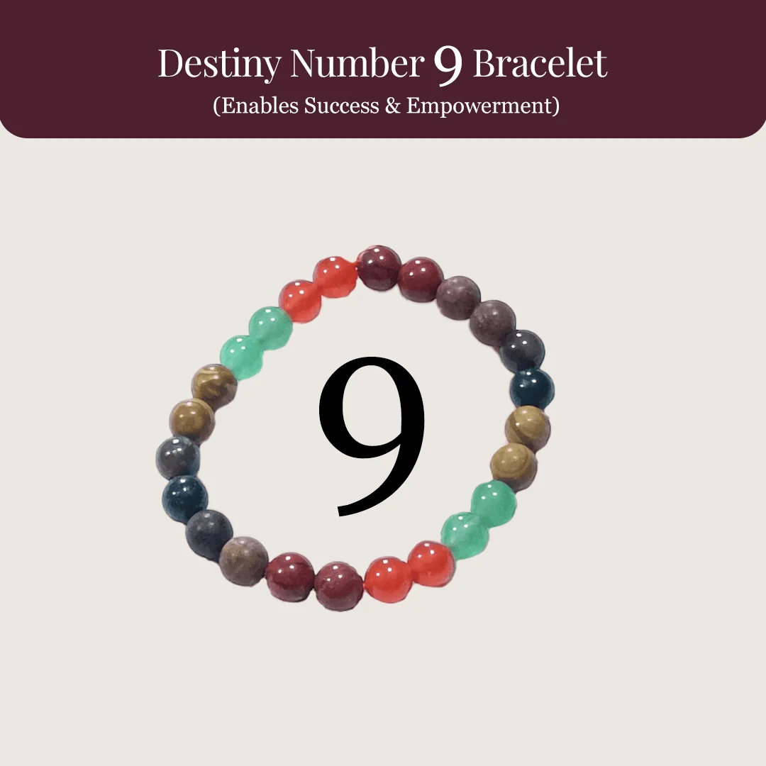 Destiny Number 9 Bracelet rratnaidhii
