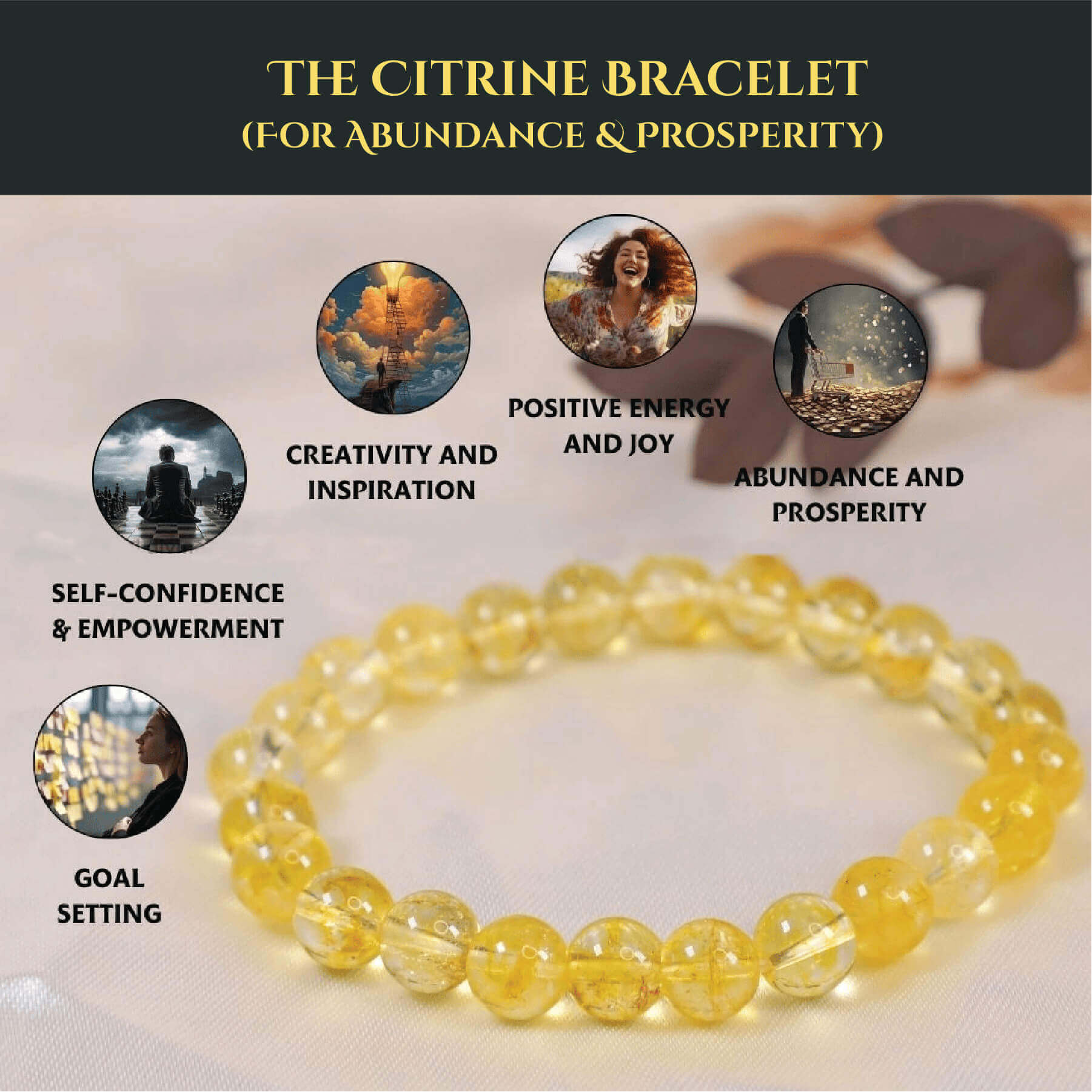 THE CITRINE BRACELET rratnaidhii