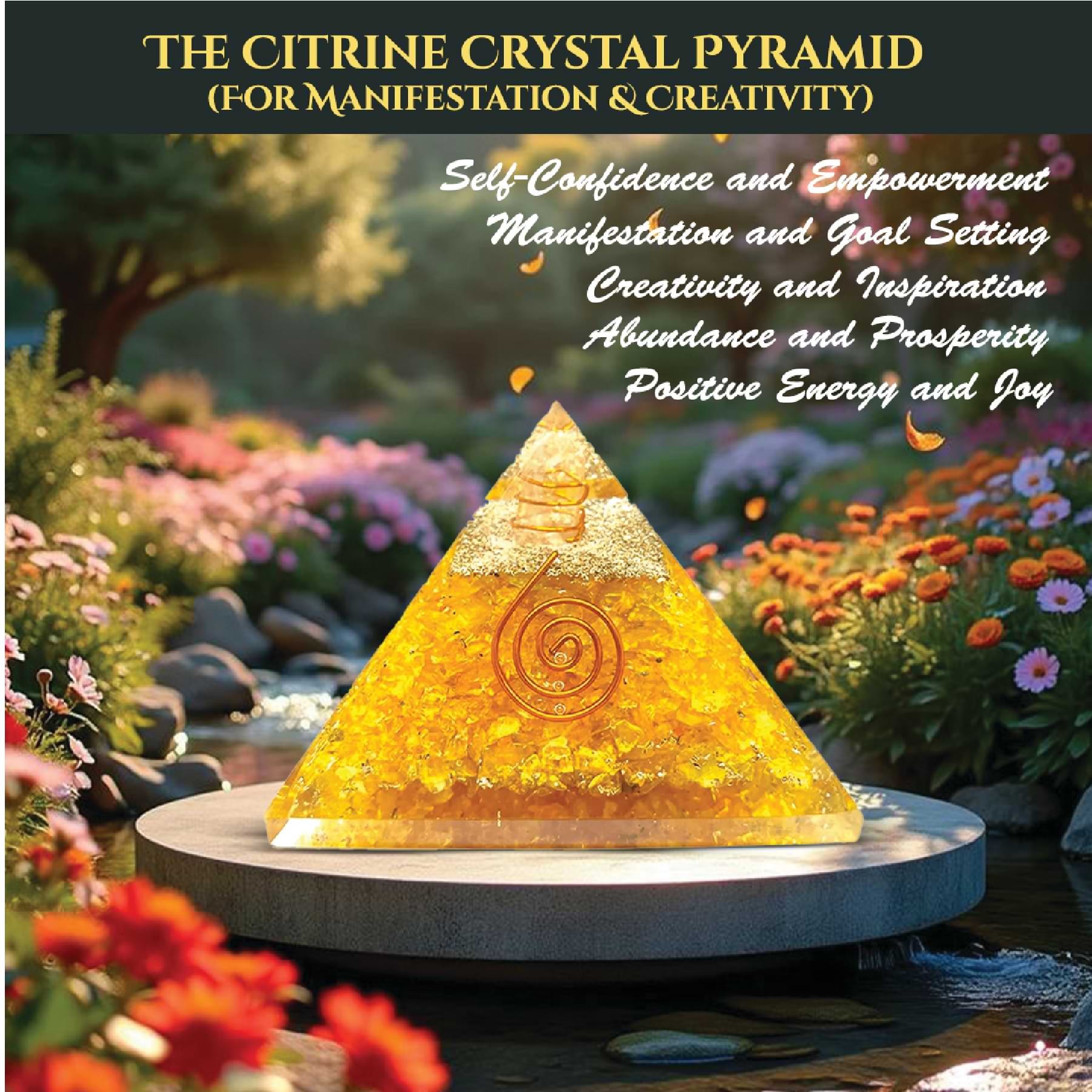 THE CITRINE CRYSTAL PYRAMID rratnaidhii