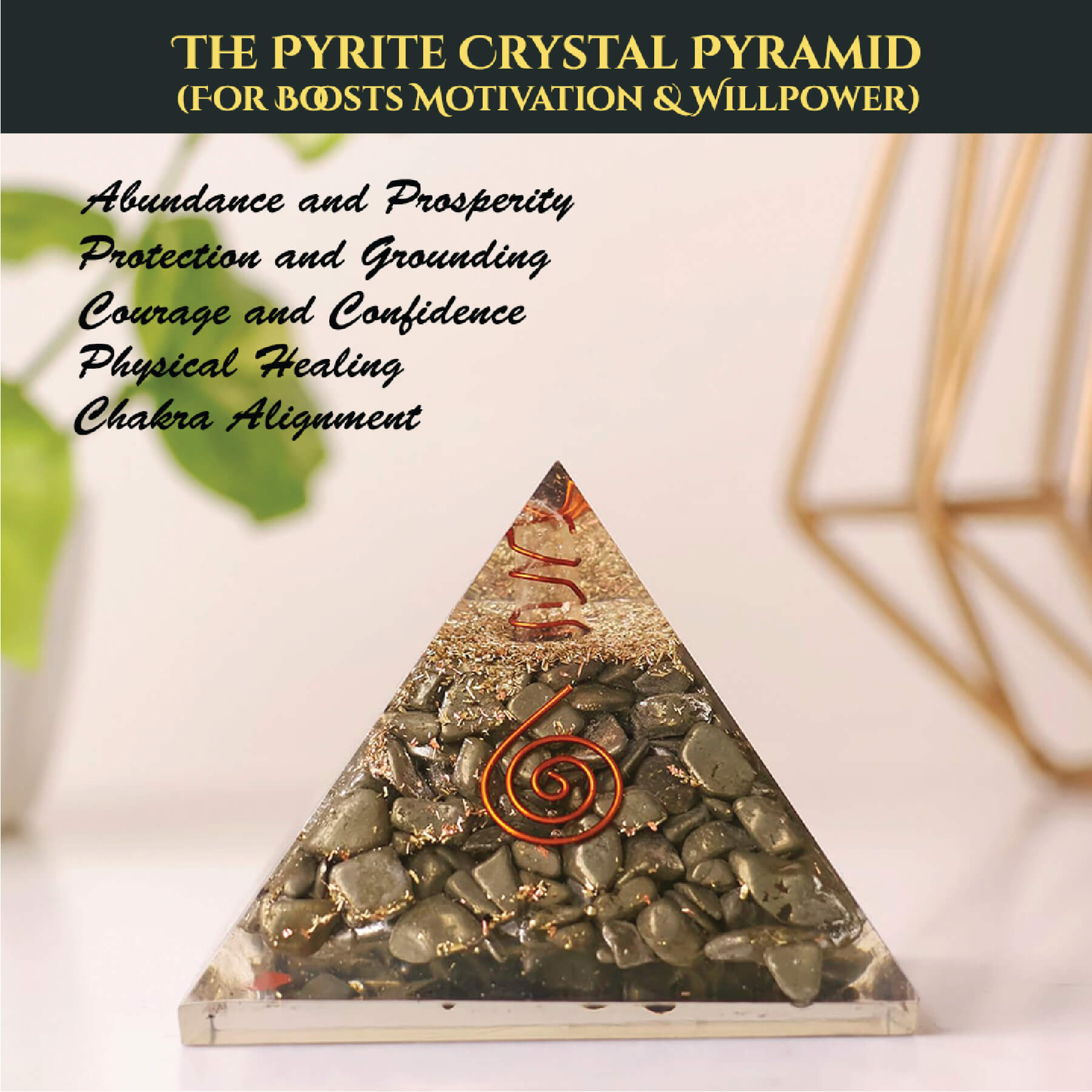 THE PYRITE CRYSTAL PYRAMID rratnaidhii