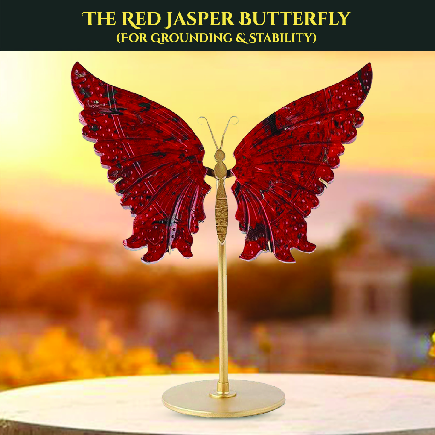 THE RED JASPER BUTTERFLY rratnaidhii
