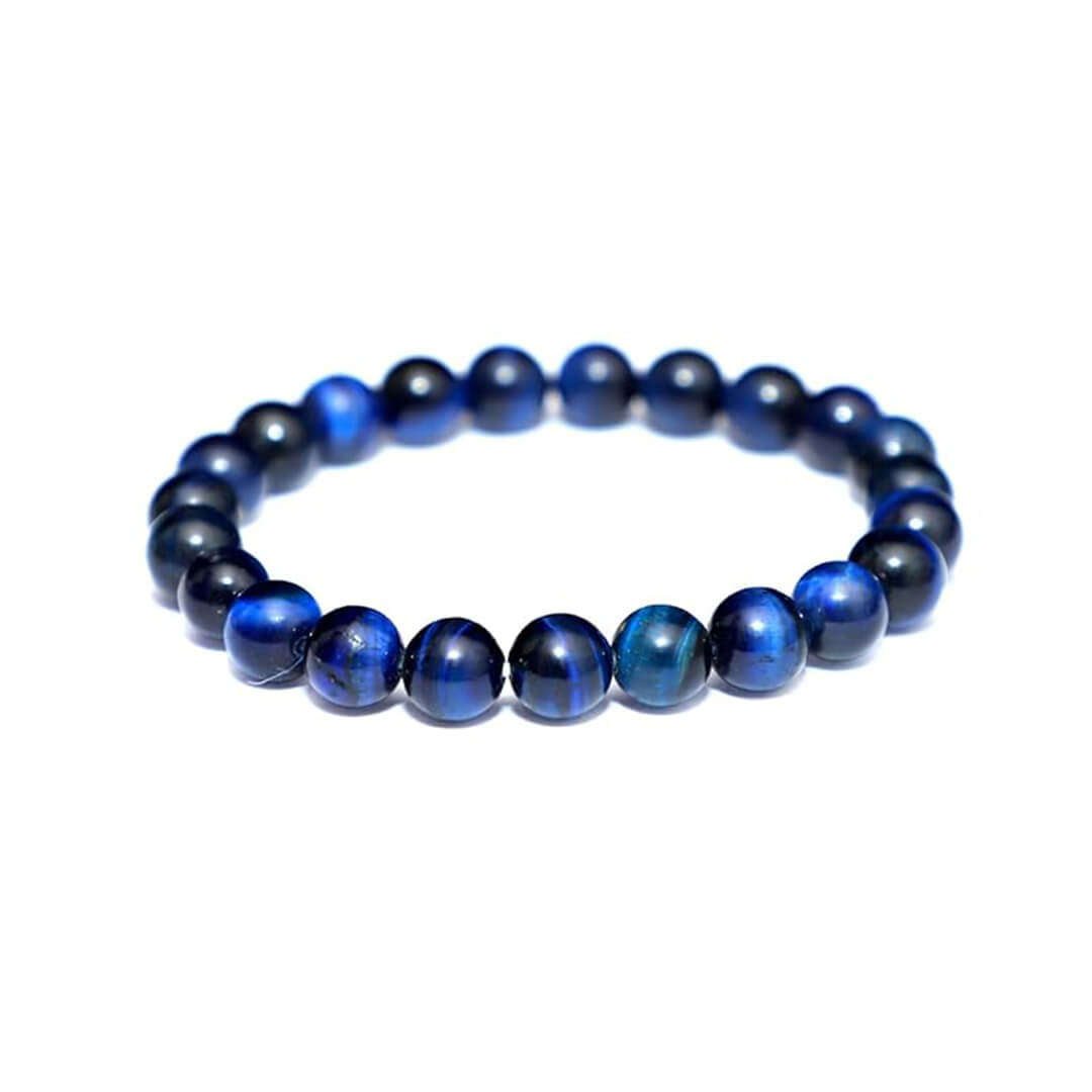 THE BLUE TIGER EYE BRACELET rratnaidhii
