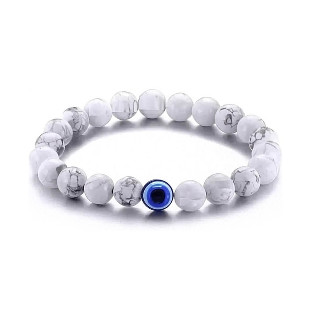 THE MOONSTONE EVIL EYE BRACELET rratnaidhii
