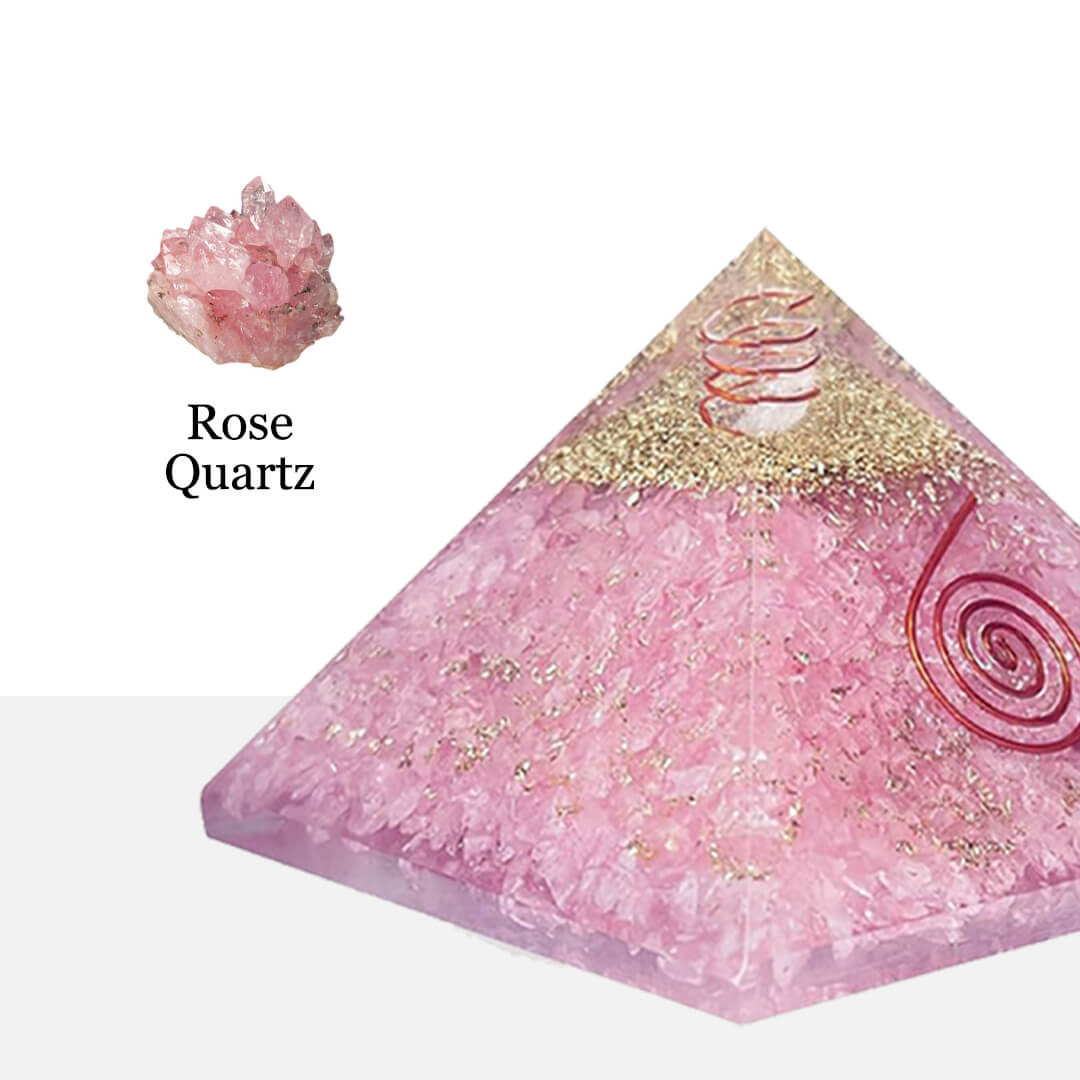 THE ROSE QUARTZ CRYSTAL PYRAMID rratnaidhii