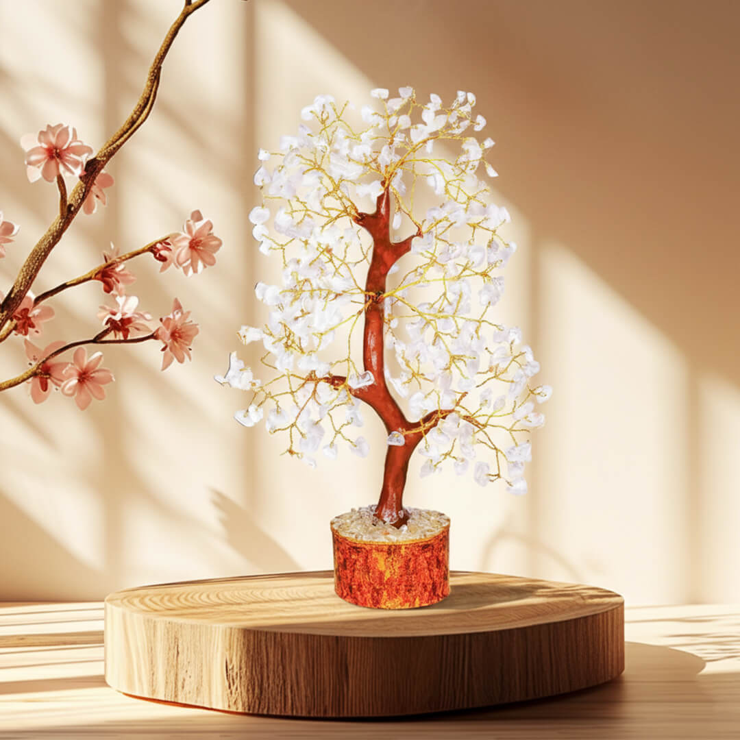 THE CLEAR QUARTZ CRYSTAL TREE rratnaidhii