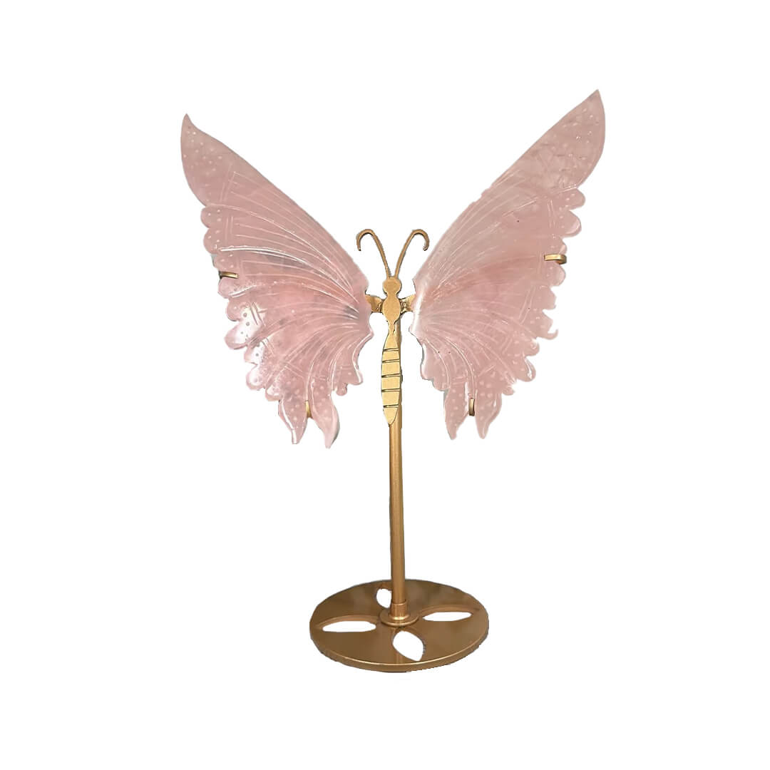 THE ROSE QUARTZ BUTTERFLY rratnaidhii