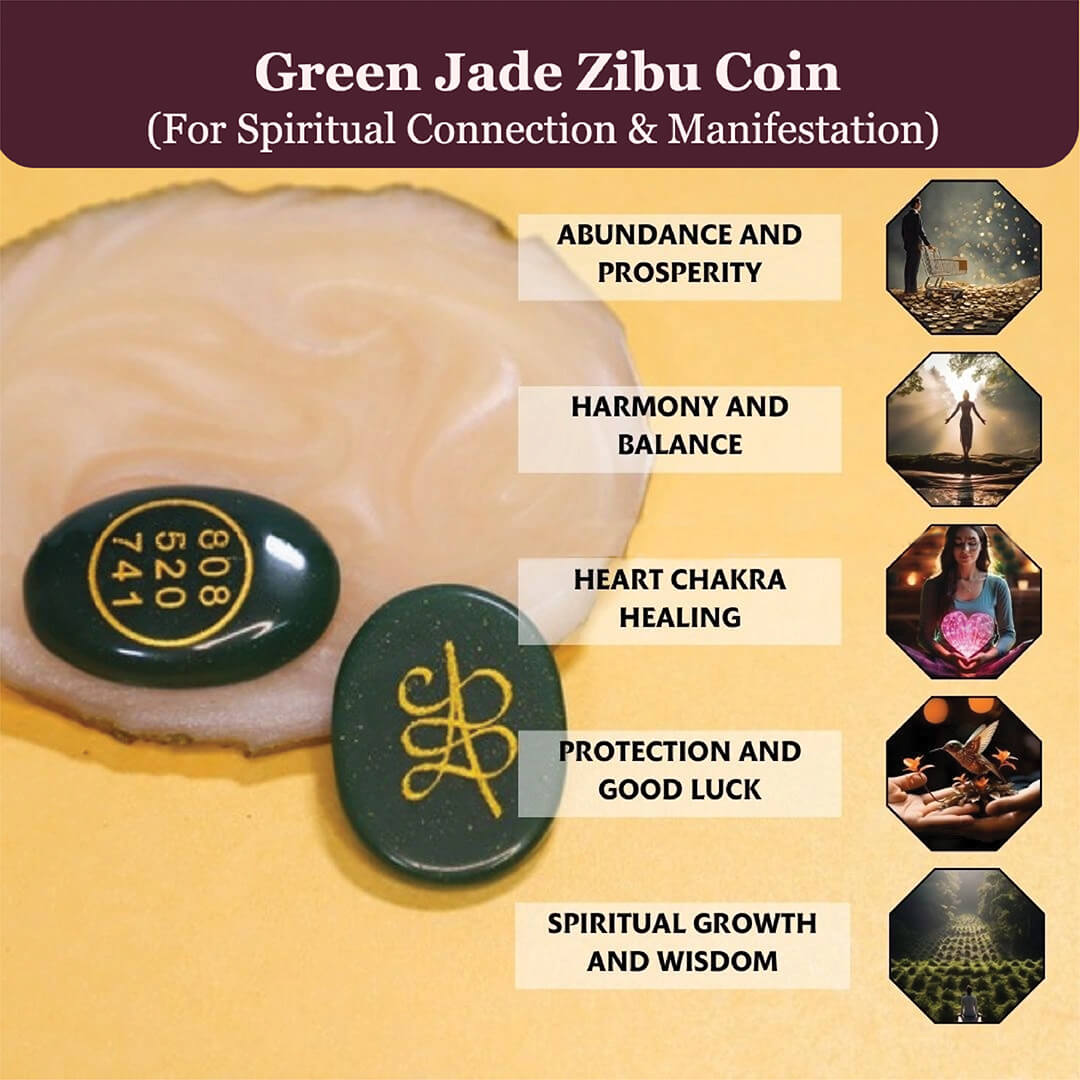 THE GREEN JADE ZIBU COIN rratnaidhii