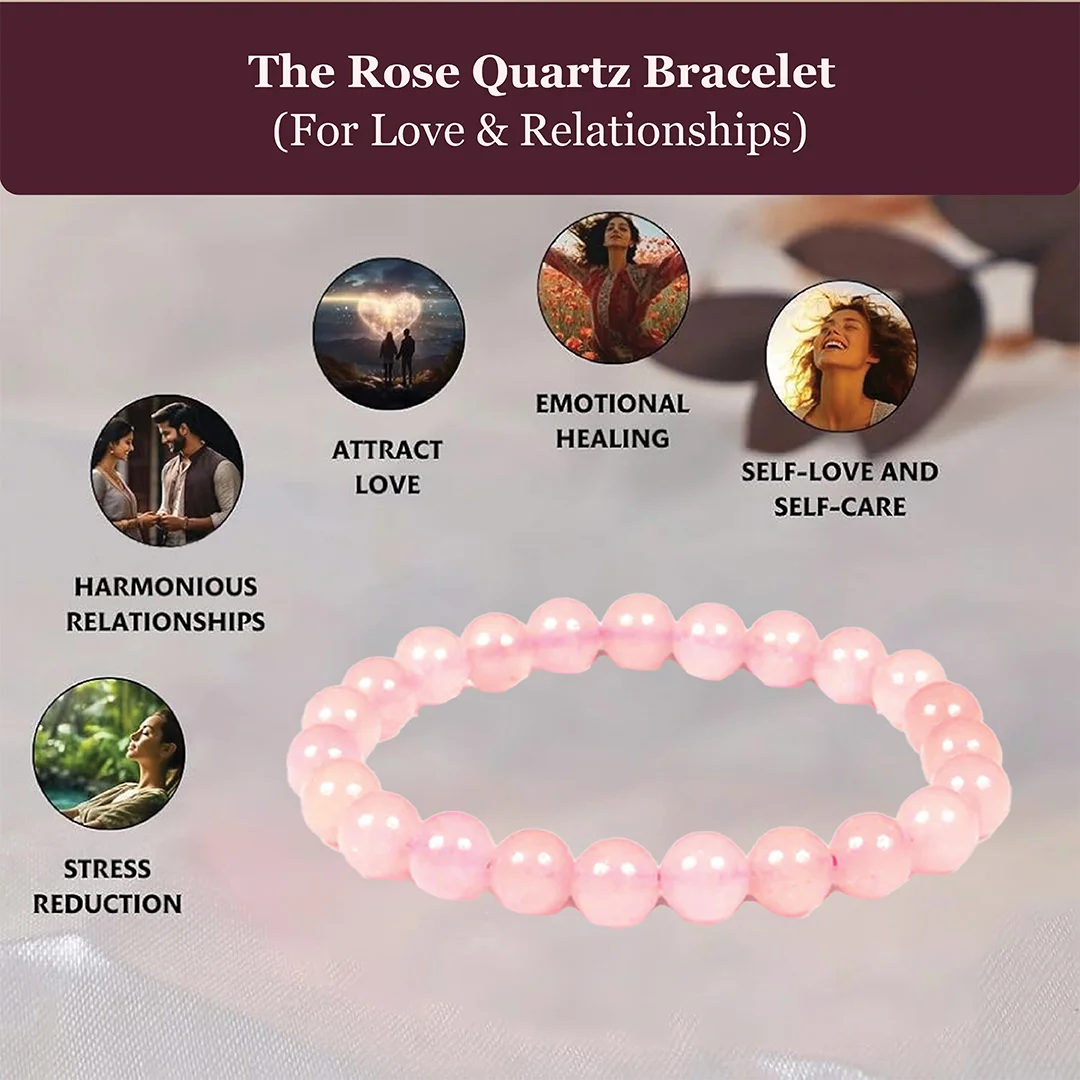 The Rose Quartz Bracelet rratnaidhii