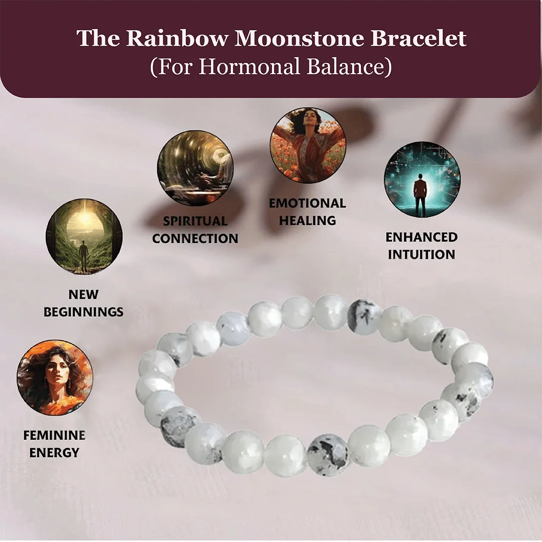 The Rainbow Moonstone Bracelet rratnaidhii
