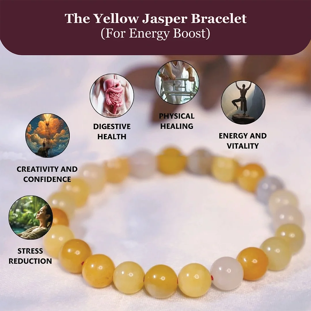 The Yellow Jasper Bracelet rratnaidhii
