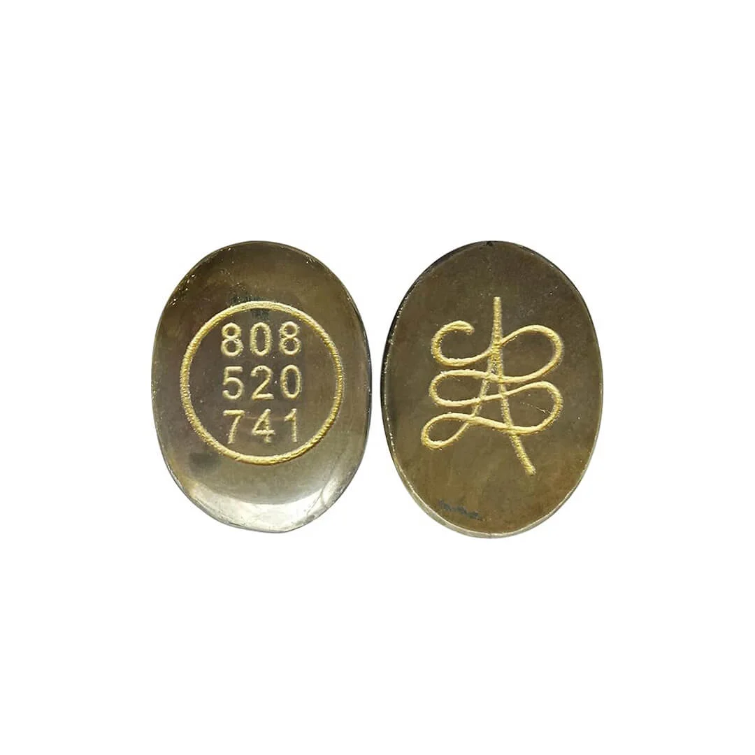 Pyrite Crystal Zibu Coin rratnaidhii