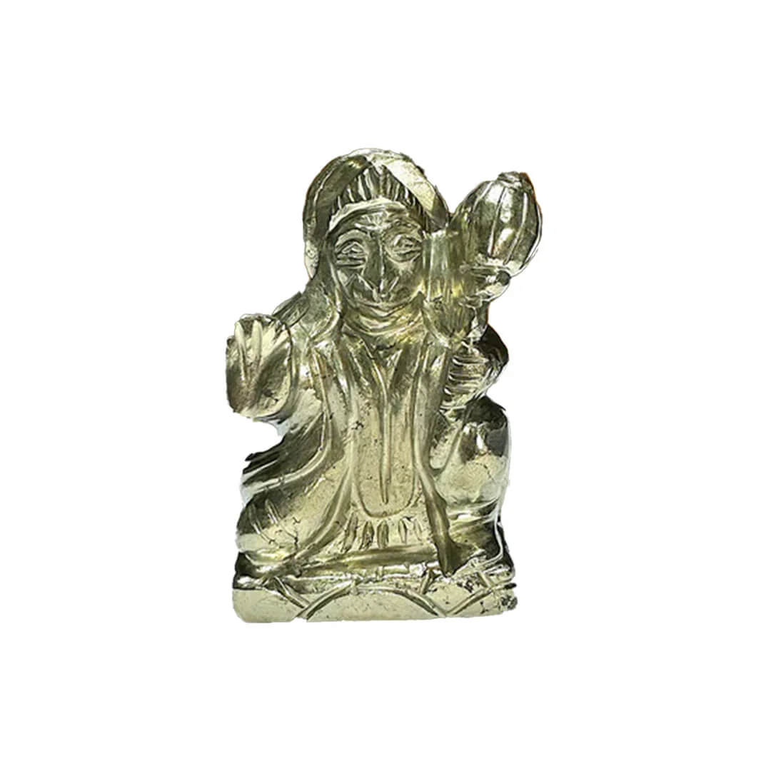 Pyrite Hanuman Statue rratnaidhii