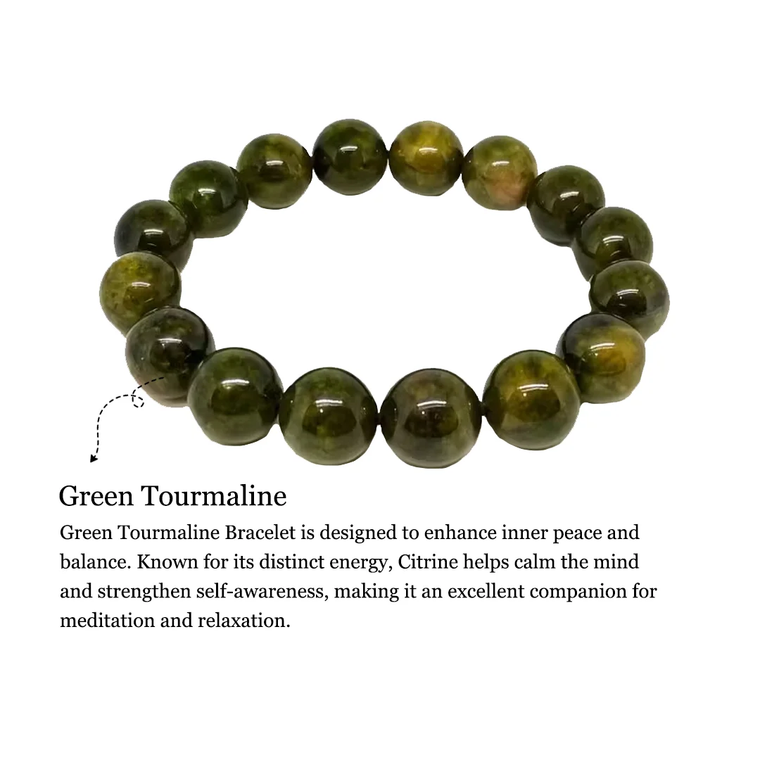 Green Tourmaline Bracelet