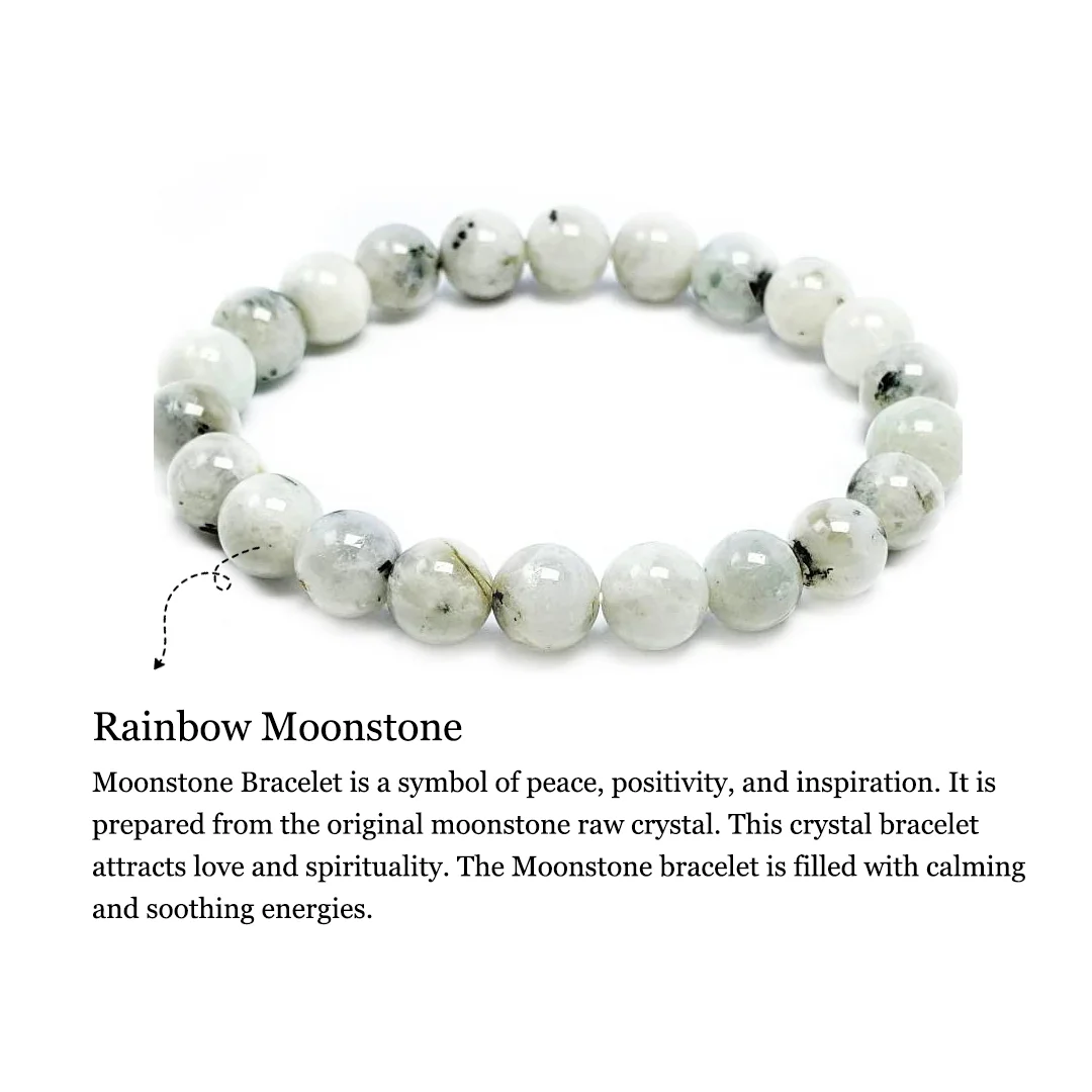 The Rainbow Moonstone Bracelet