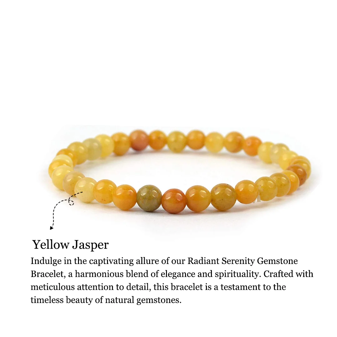 The Yellow Jasper Bracelet