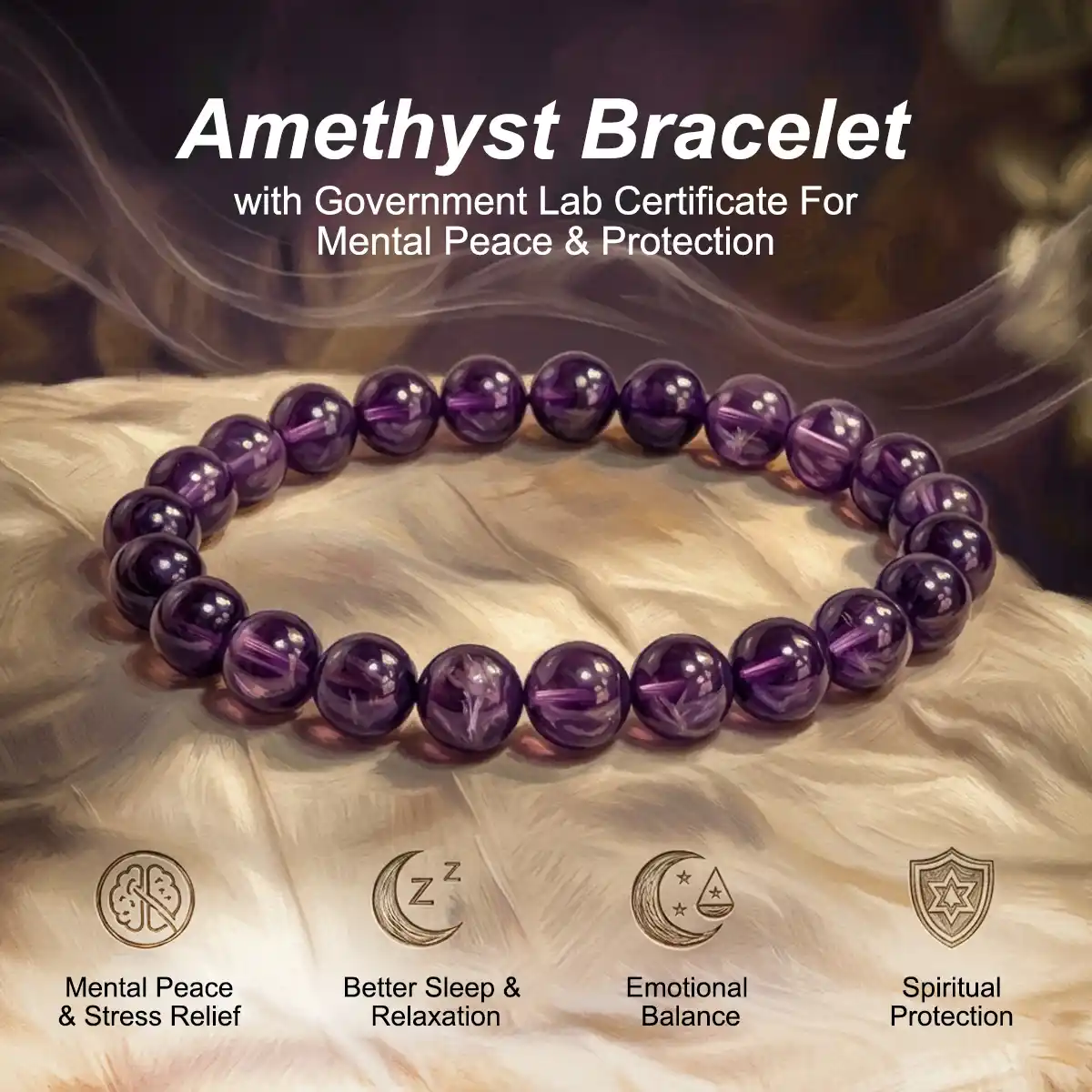 Amethyst Bracelet By Rratnanidhii