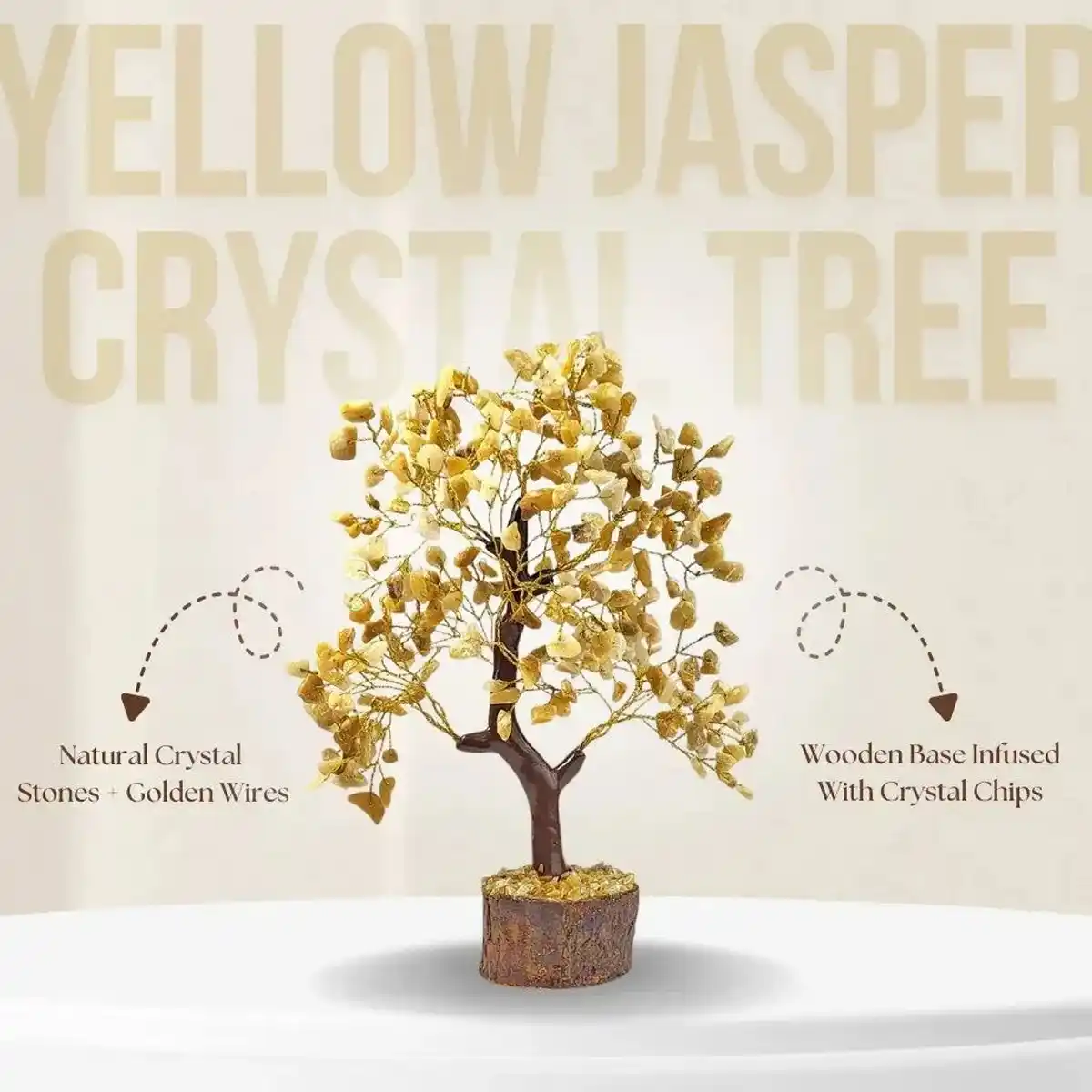 Yellow Jasper Crystal Tree By Rratnanidhii