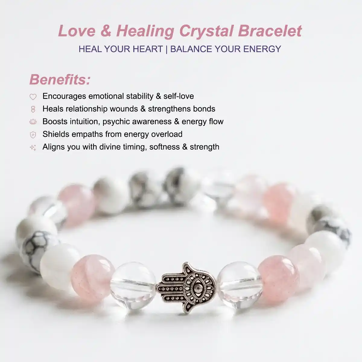 Destiny Number 2 Bracelet By Rratnanidhii