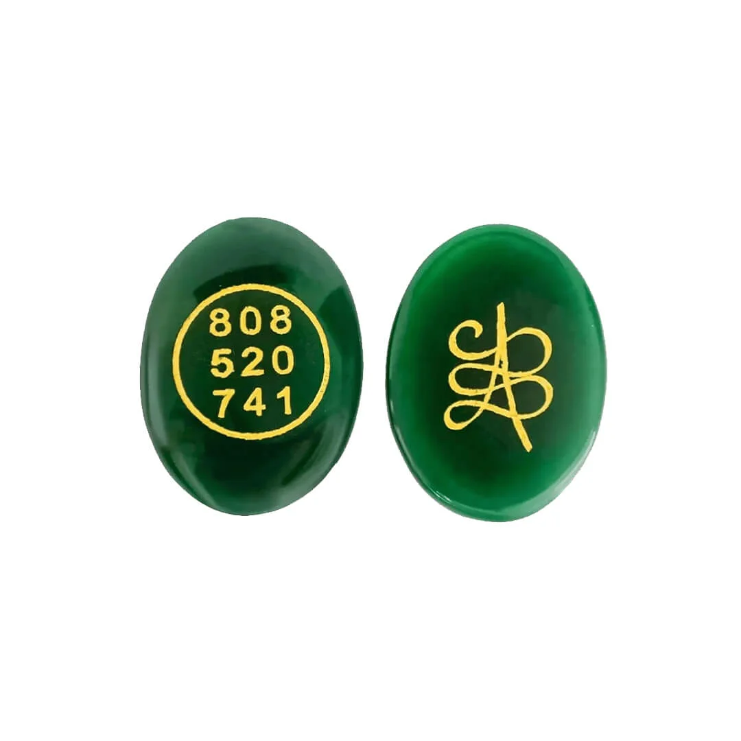 Green Jade Zibu Coin