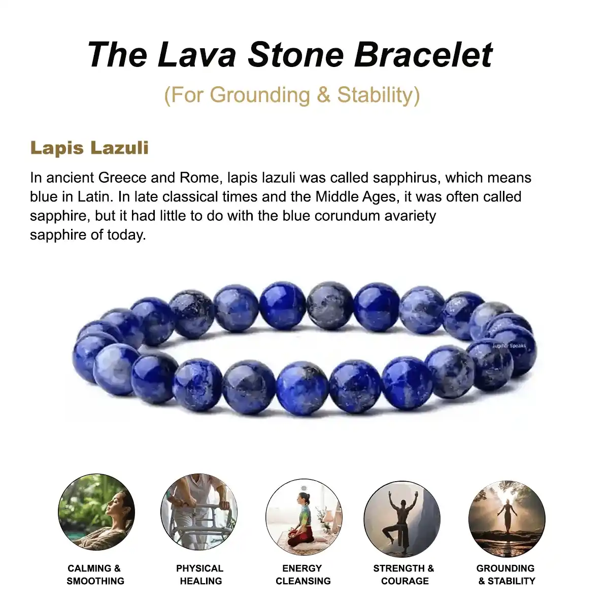 Lapis Lazuli Bracelet By Rratnanidhii
