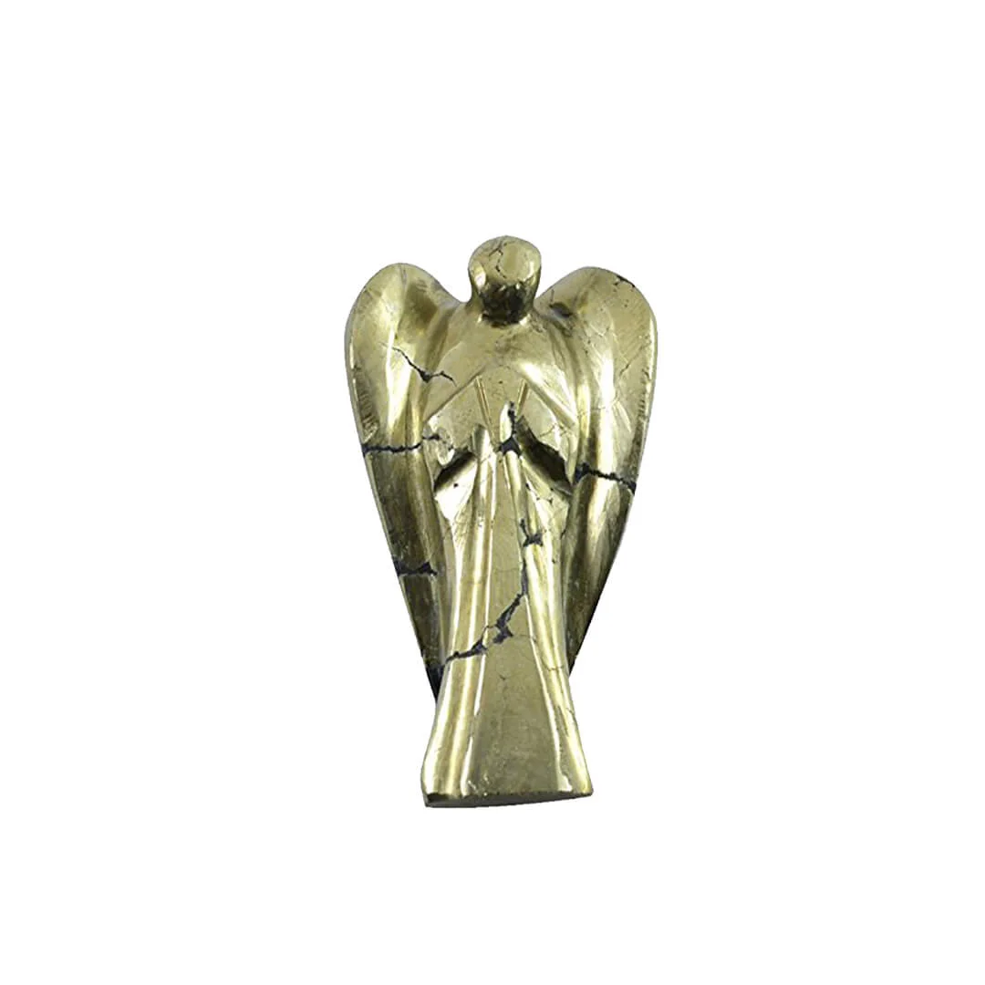 Pyrite Angel Statue