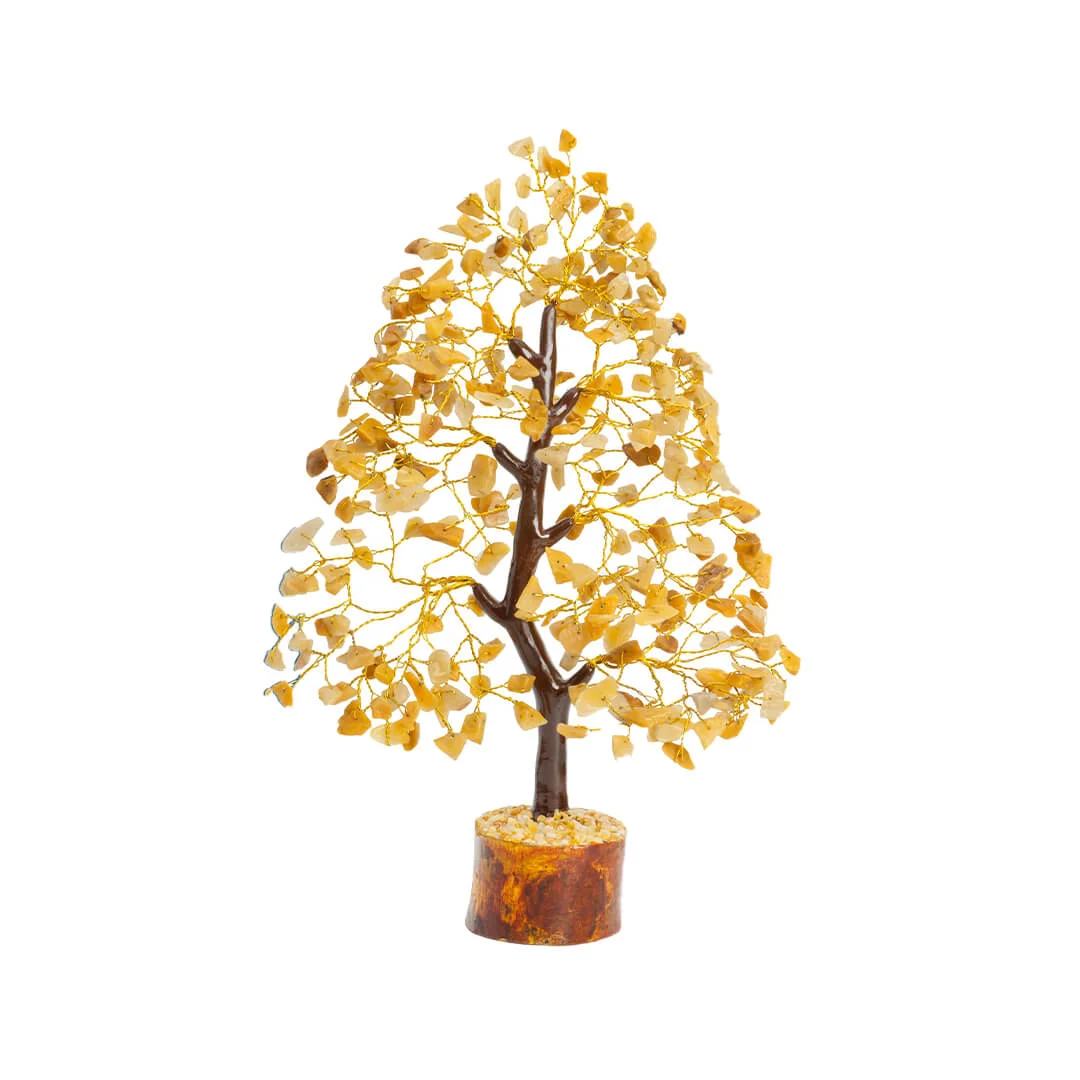 Yellow Jasper Crystal Tree