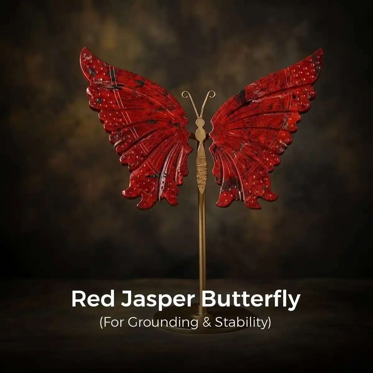 Red Jasper Butterfly By Rratnanidhii