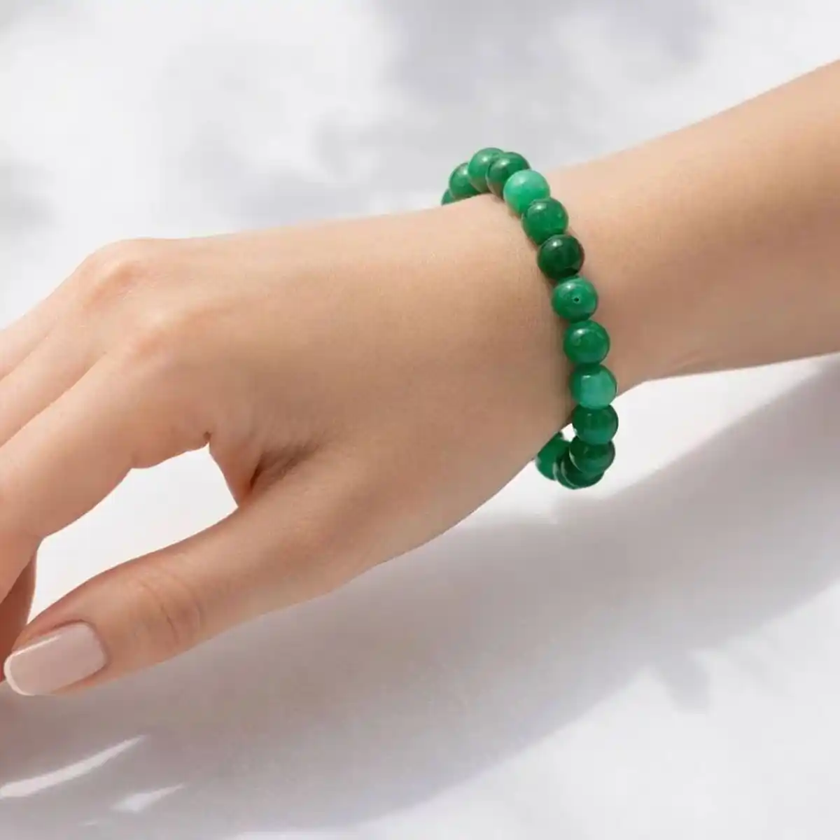 Green Jade Bracelet By Rratnanidhii