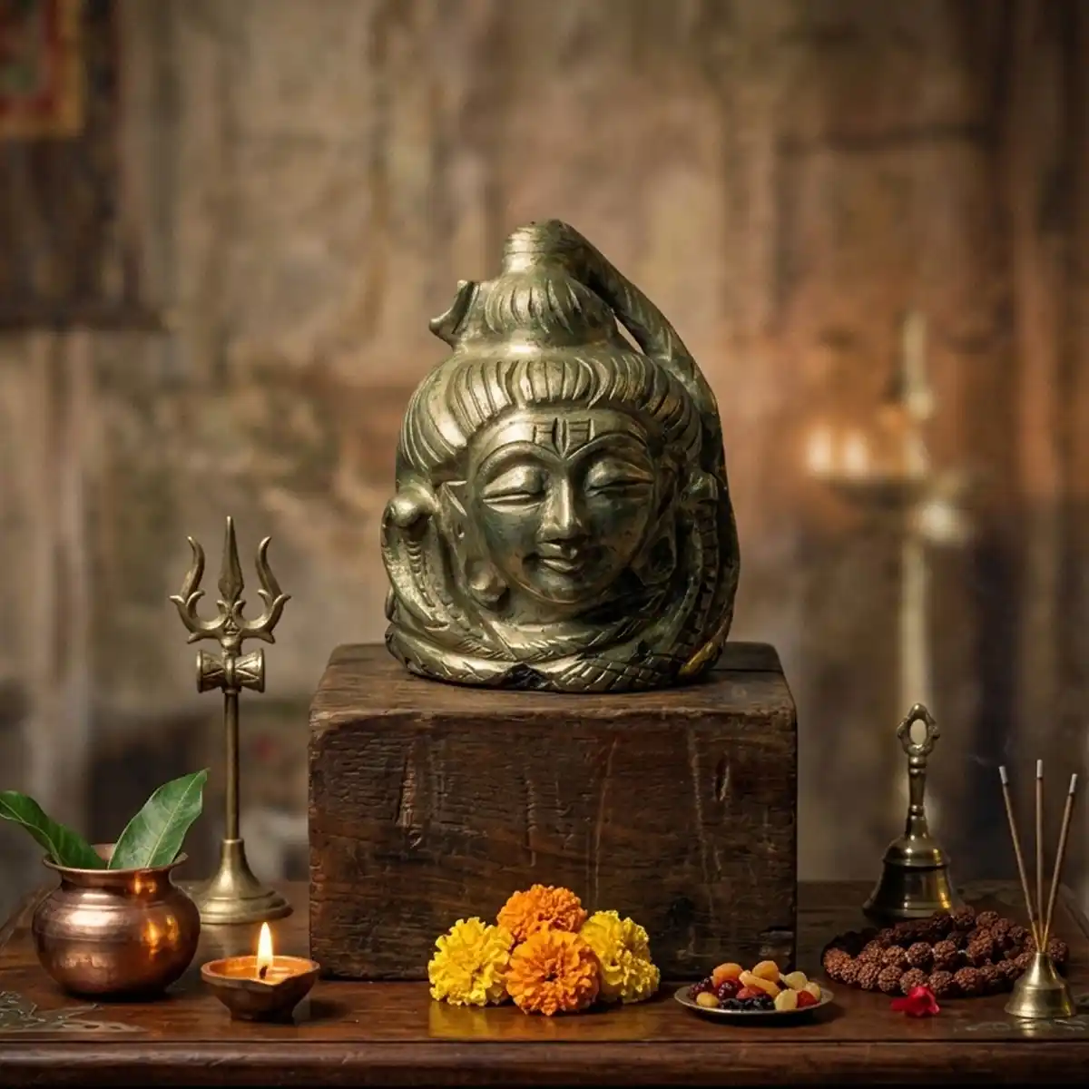 Pyrite Shiva Idol By Rratnanidhii