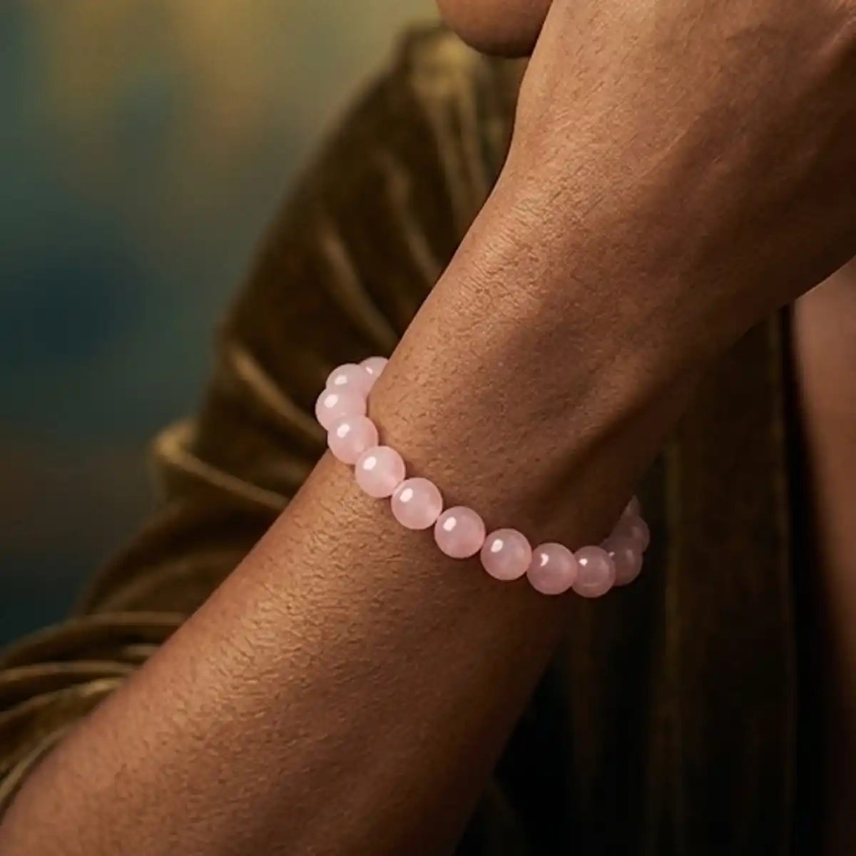 Rose Quartz Bracelet by Rratnanidhii
