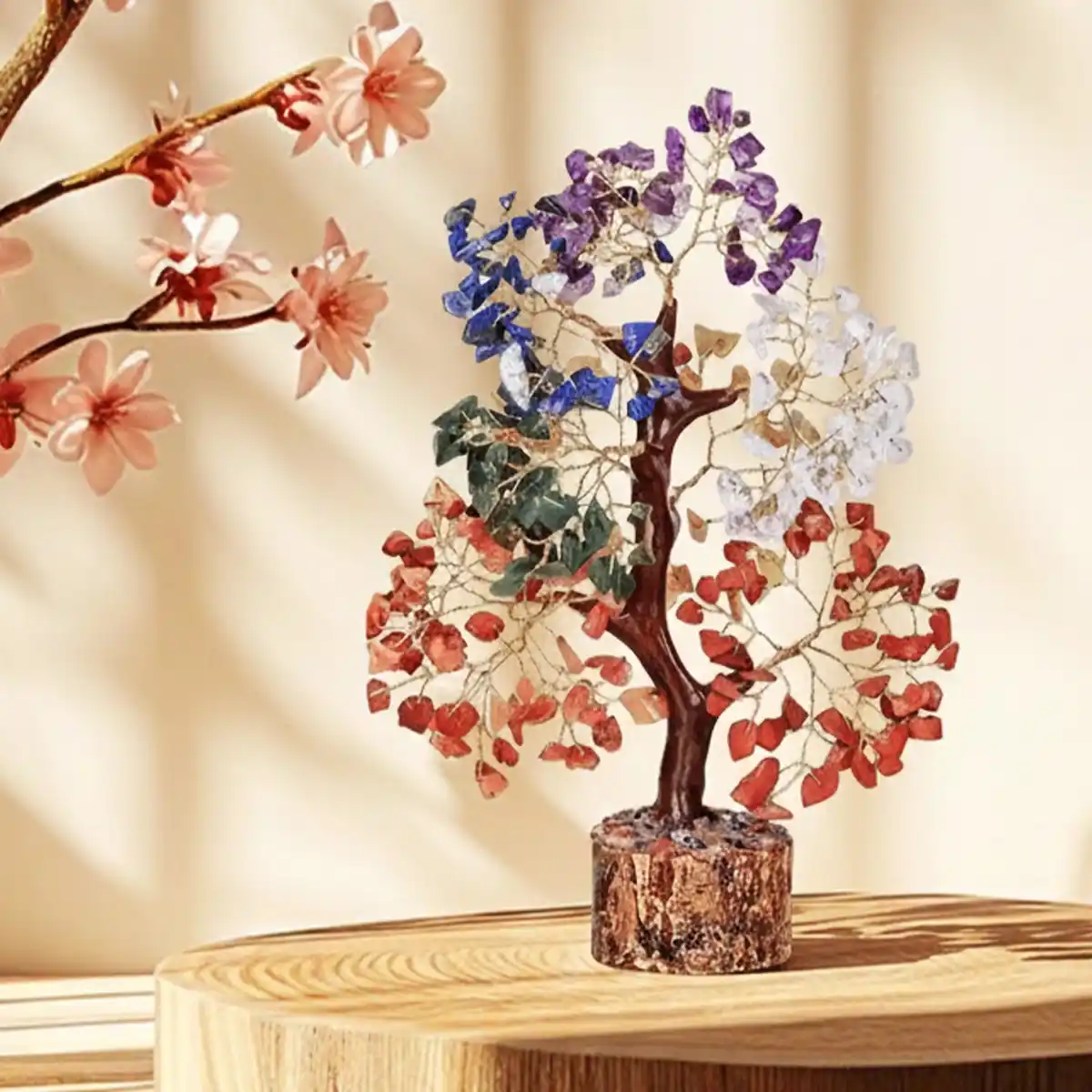 Seven Chakra Crystal Tree By Rratnanidhii