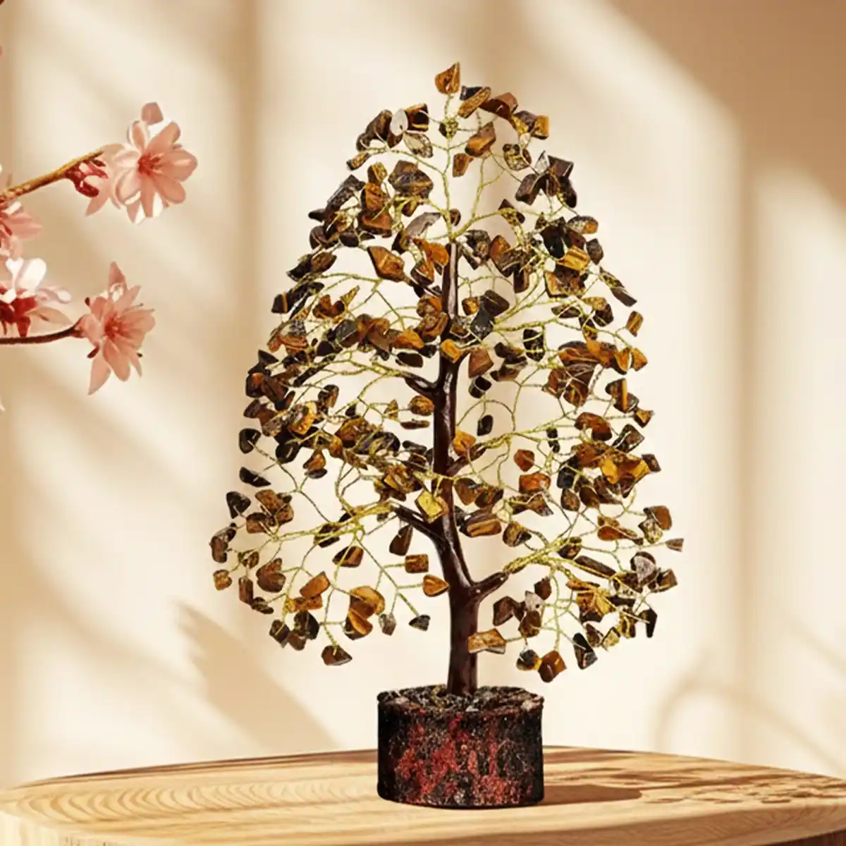 Tiger Eye Crystal Tree By Rratnanidhii